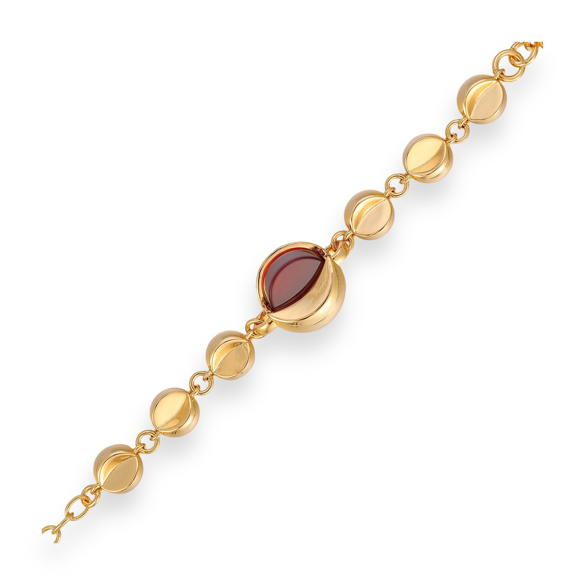 Hartwina 18K Gold Sphere Bracelet