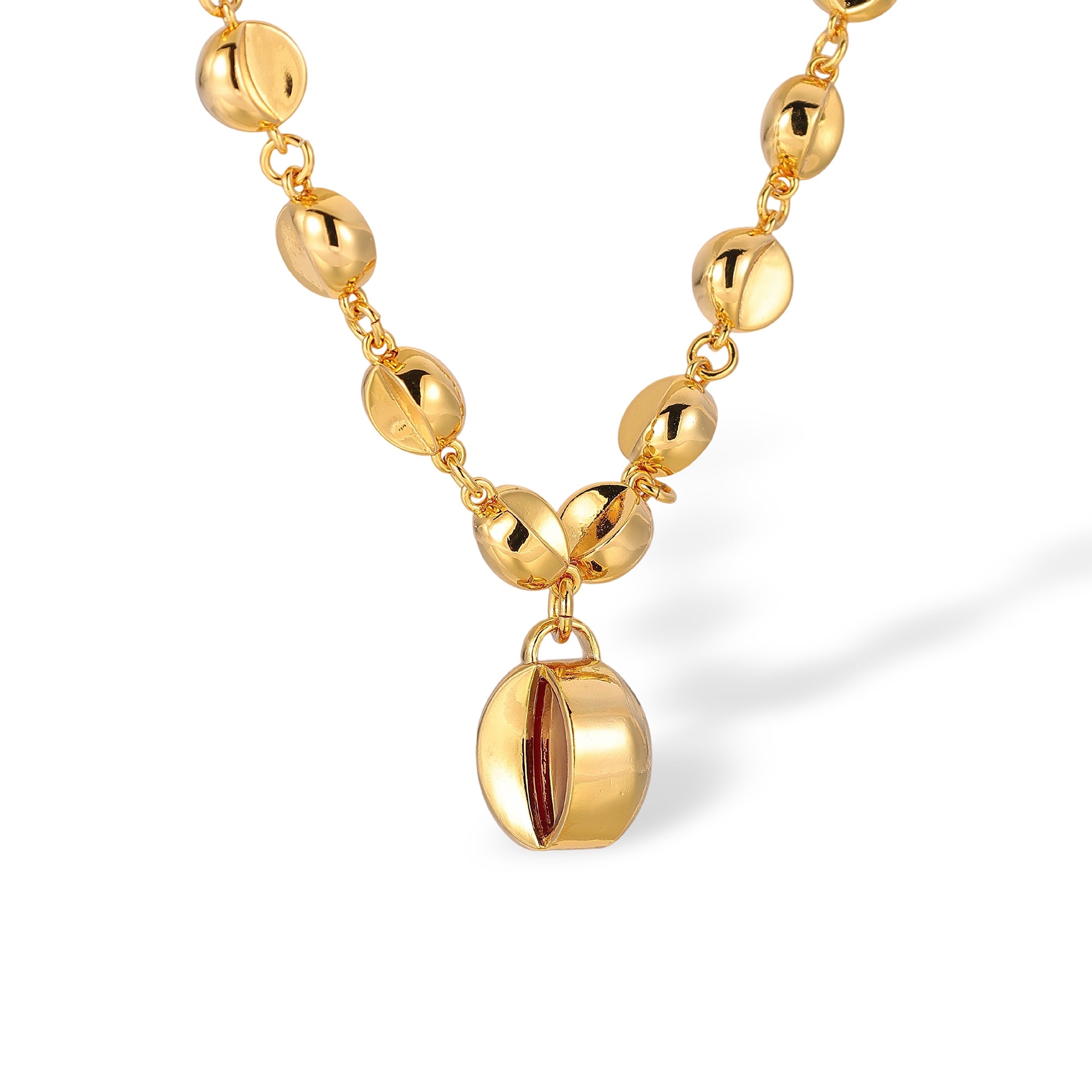 Hartwina 18K Gold Sphere Necklace