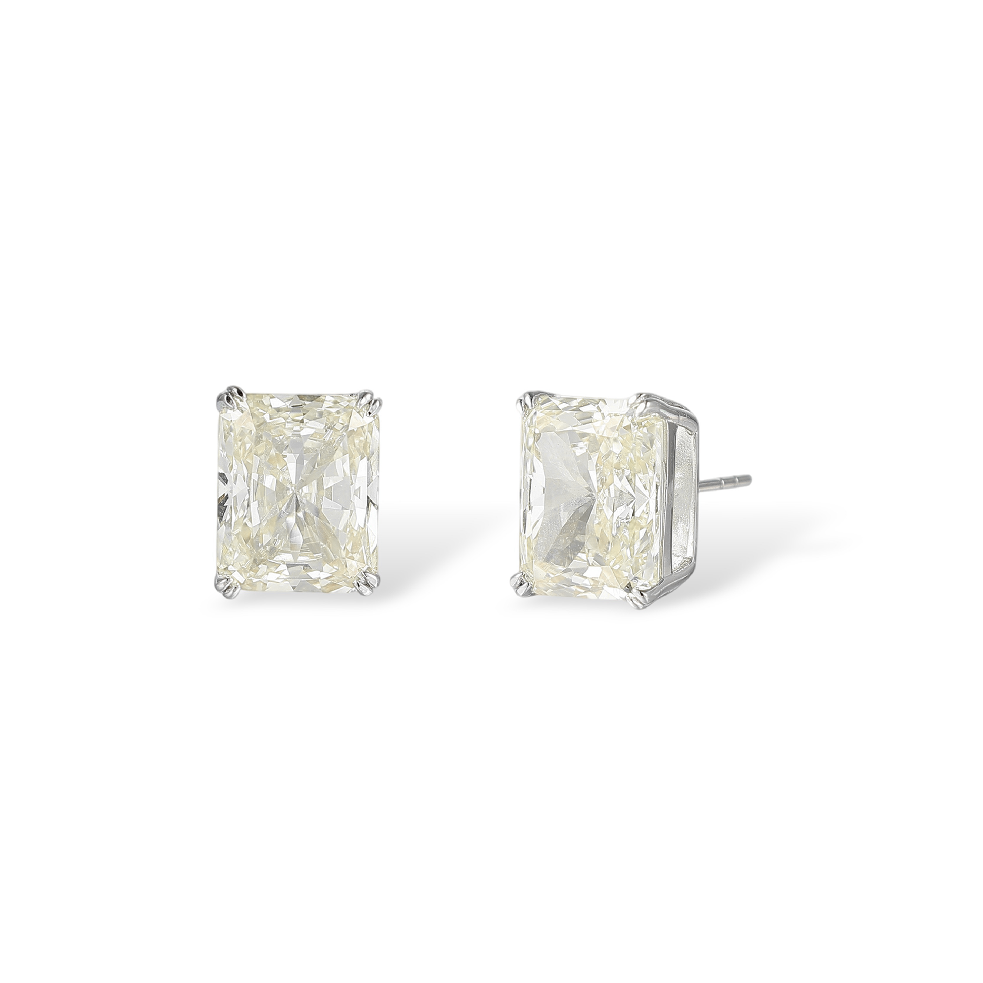 Hedberta Rectangular Stud Earrings