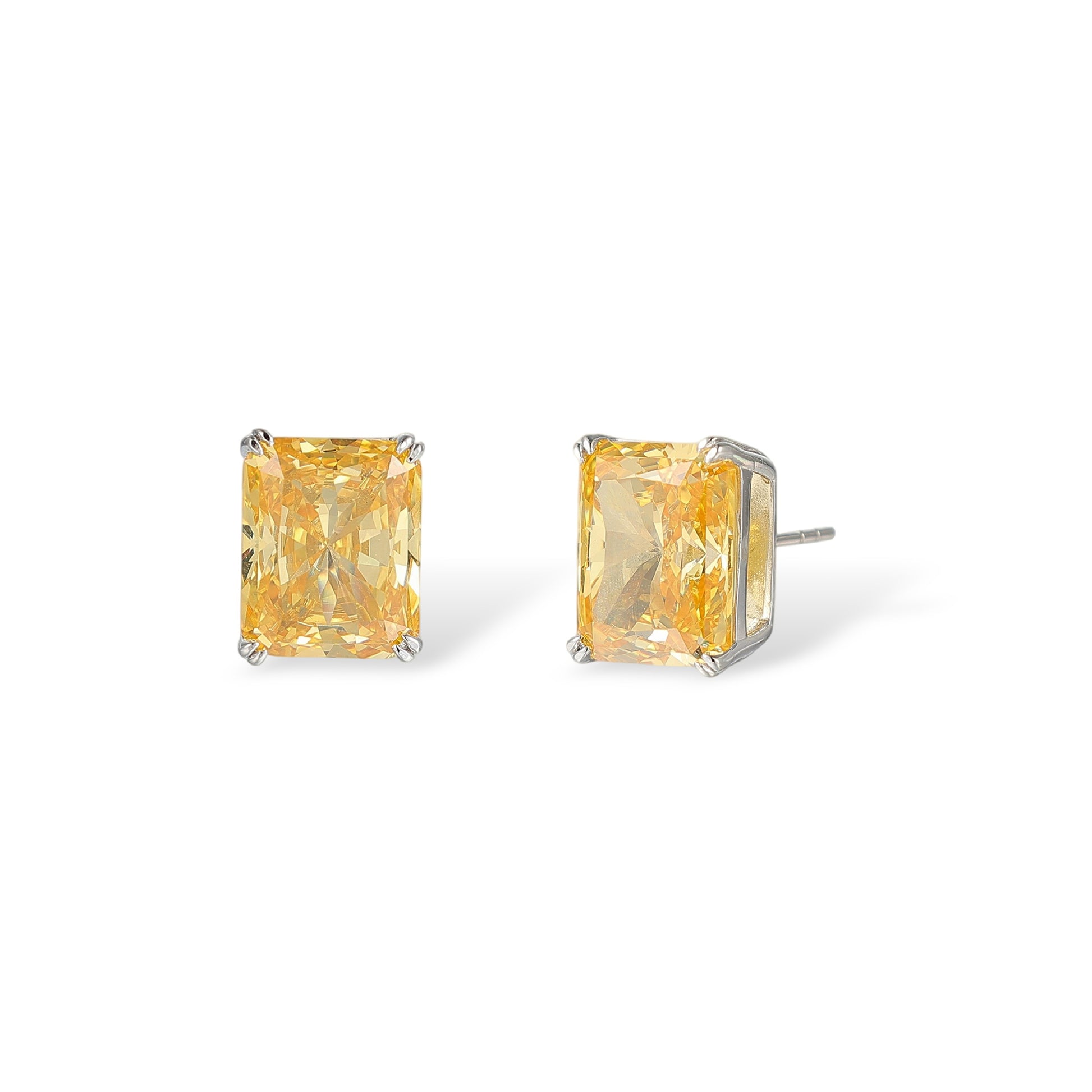 Hedberta Rectangular Stud Earrings