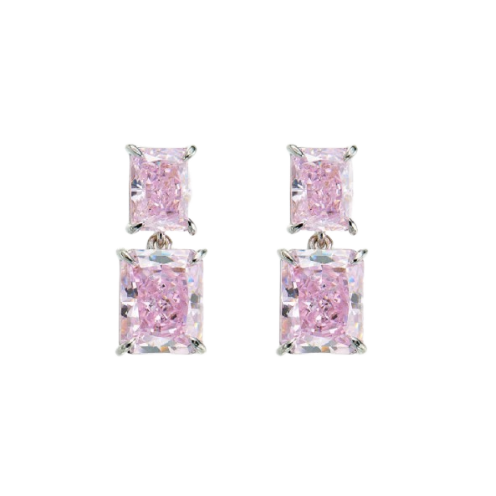 Hildwina Rectangular Drop Earrings