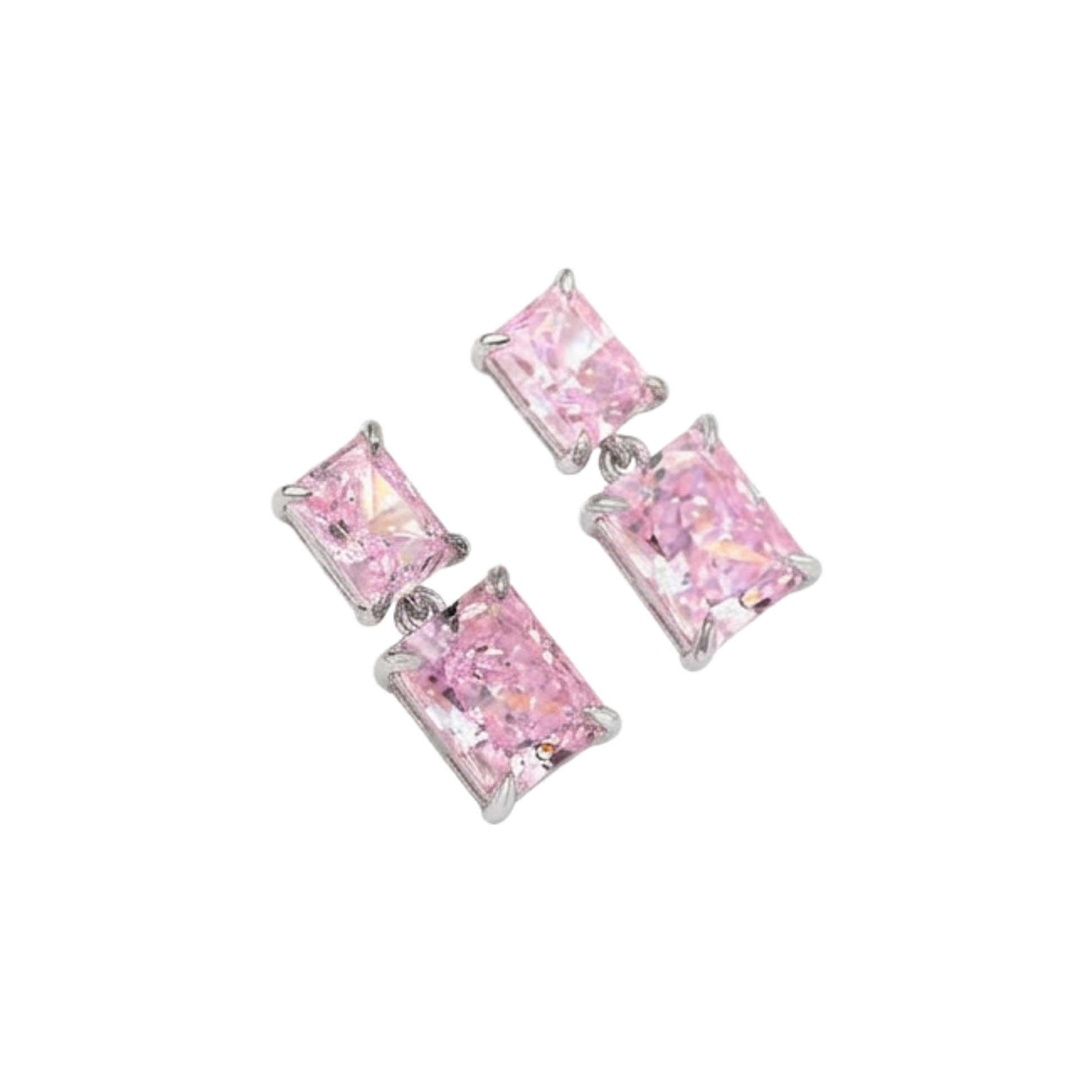 Hildwina Rectangular Drop Earrings