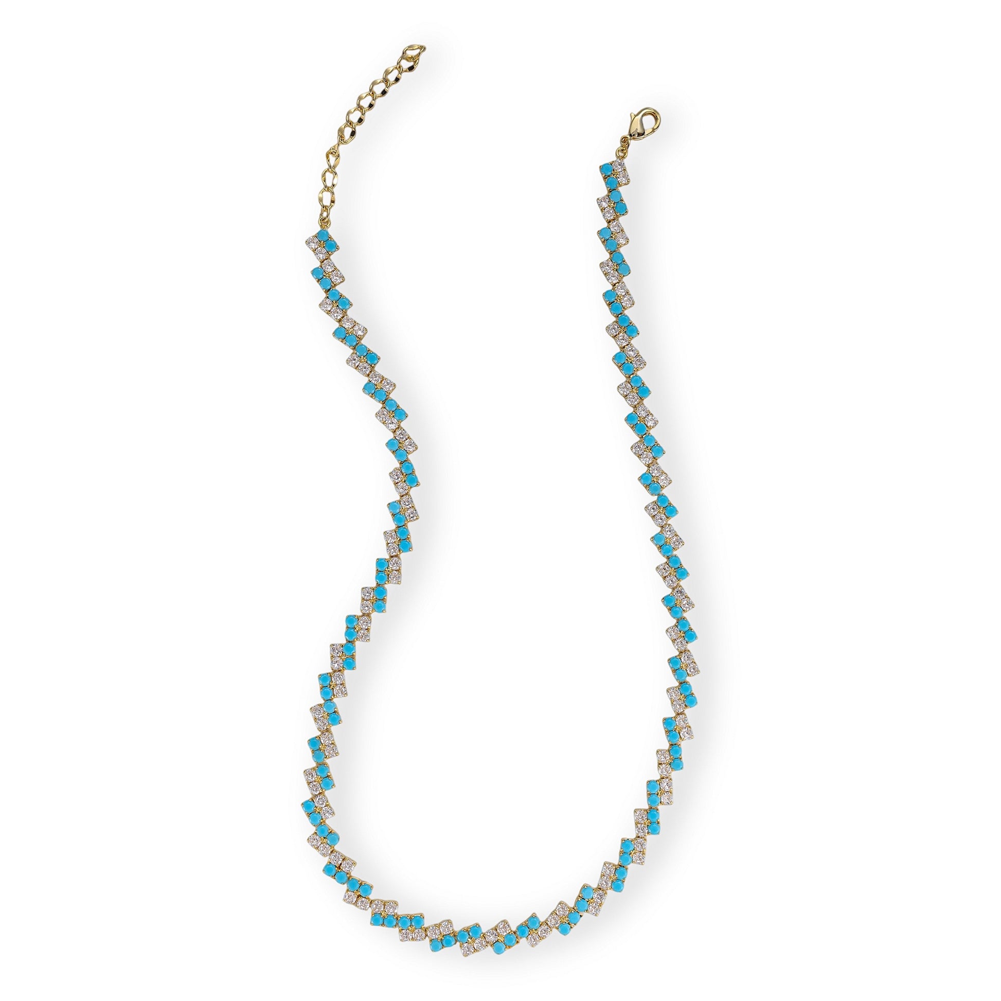 Ilona Turquoise Round Necklace