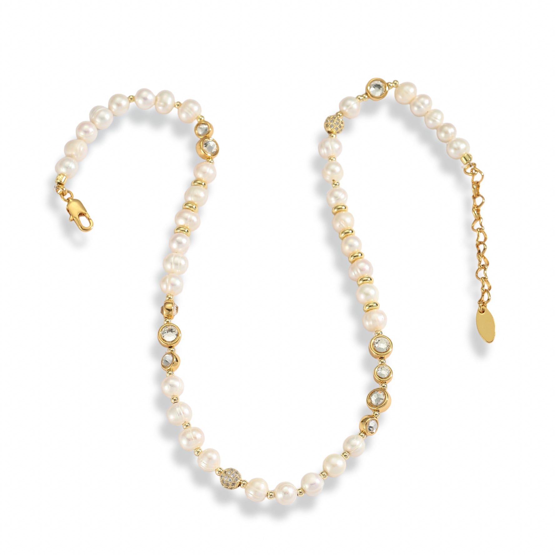 Intacte White Pearl Necklace