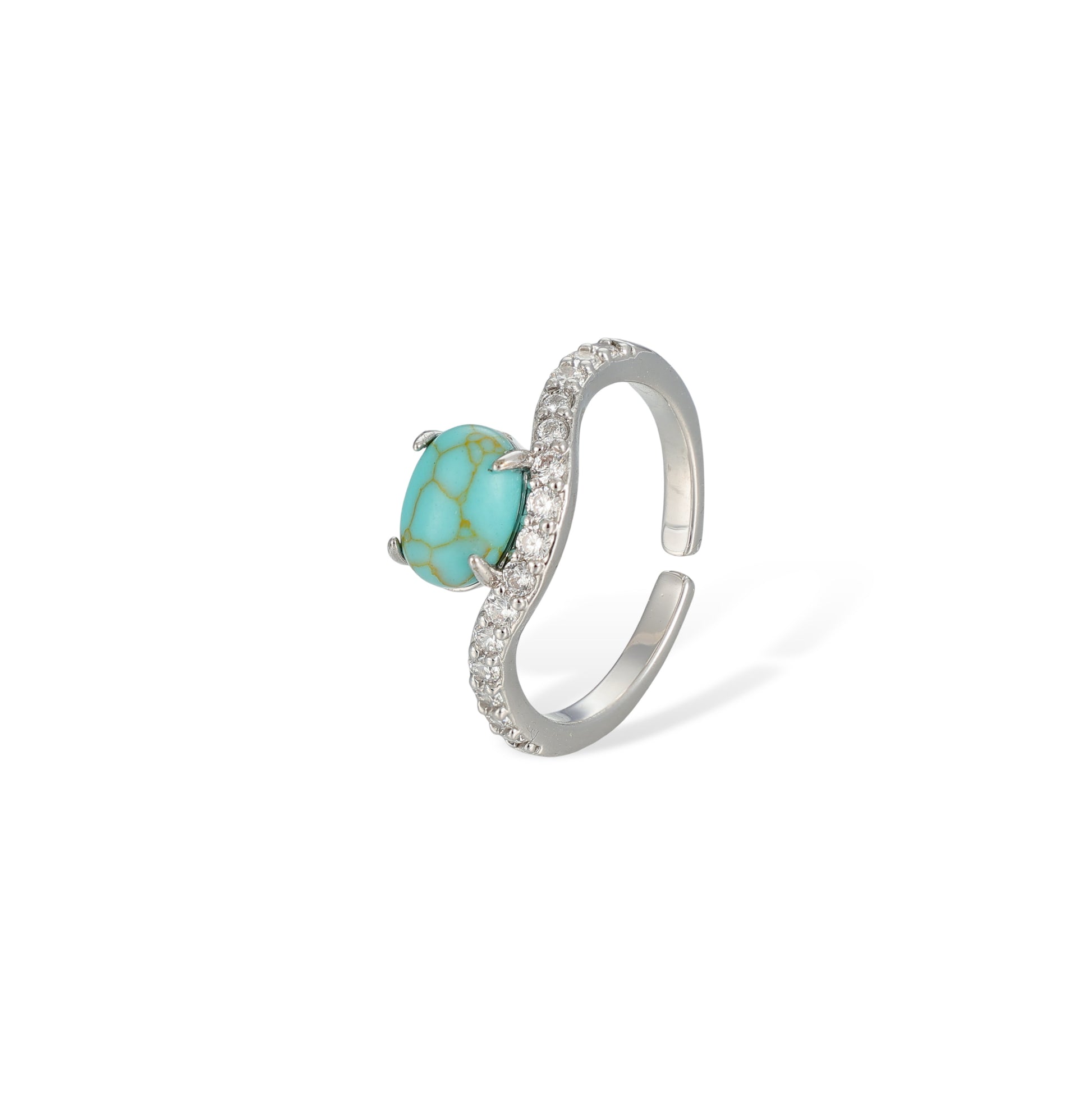 Irmberta Oval Open Ring