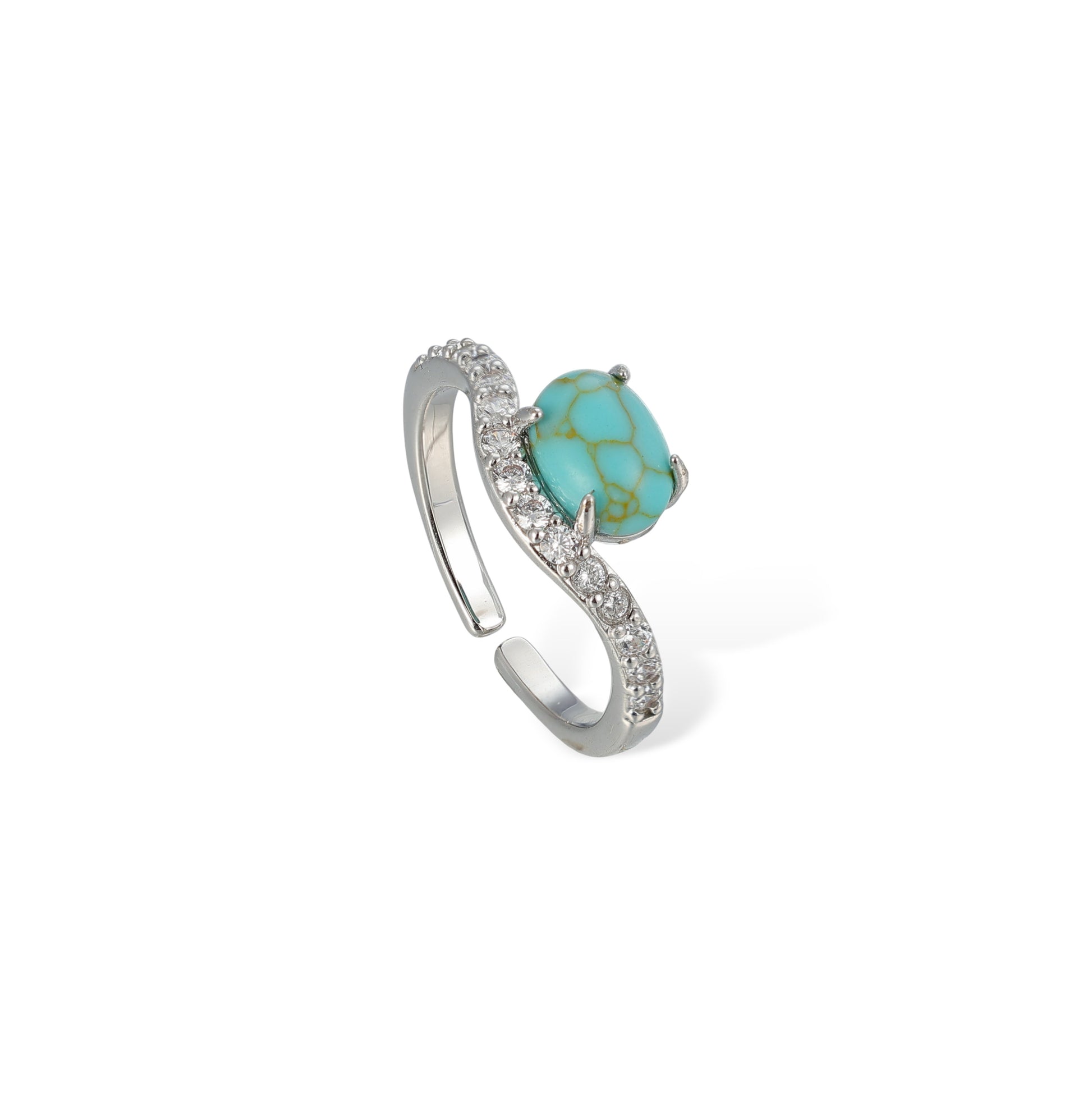 Irmberta Oval Open Ring