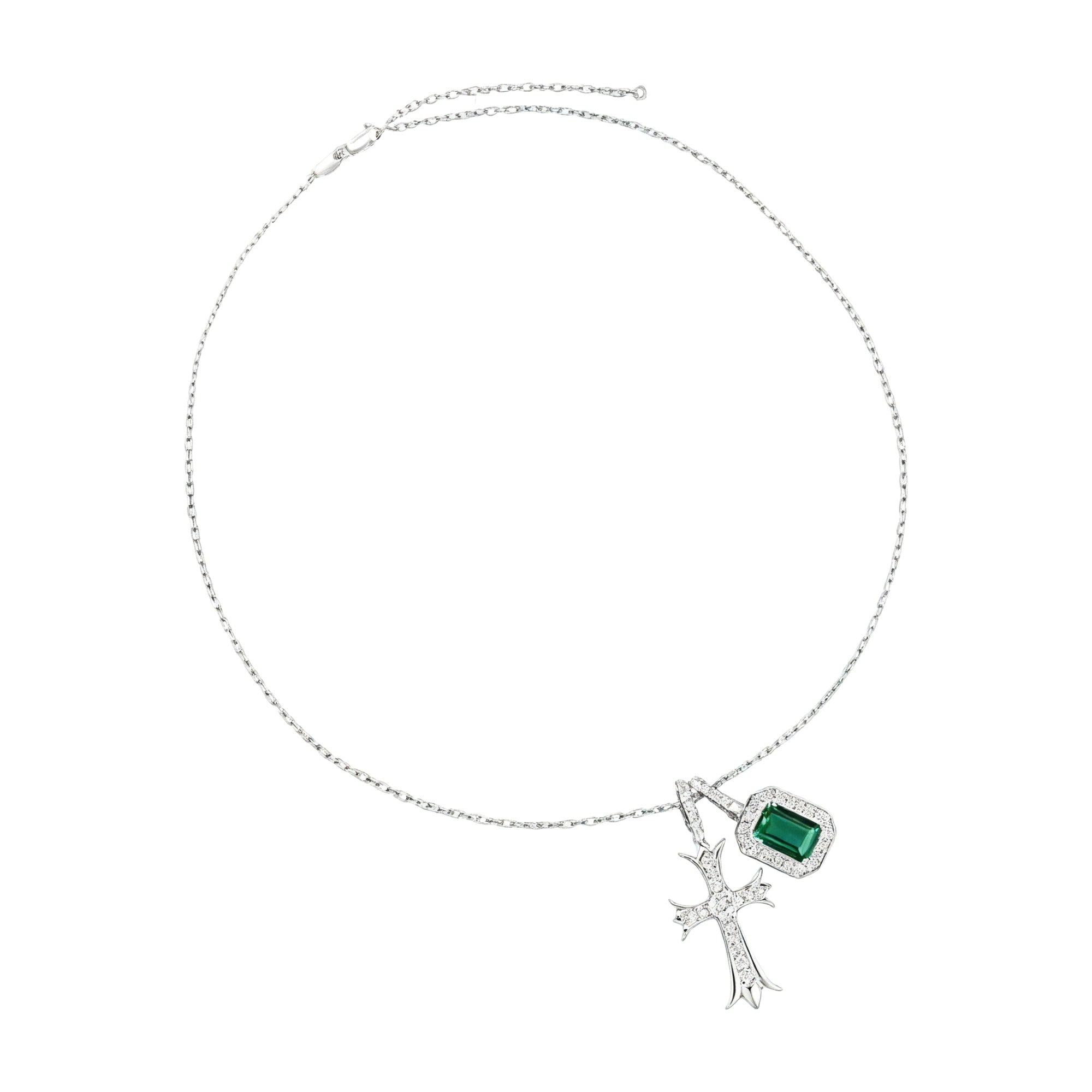 Istria Green Emerald Necklace