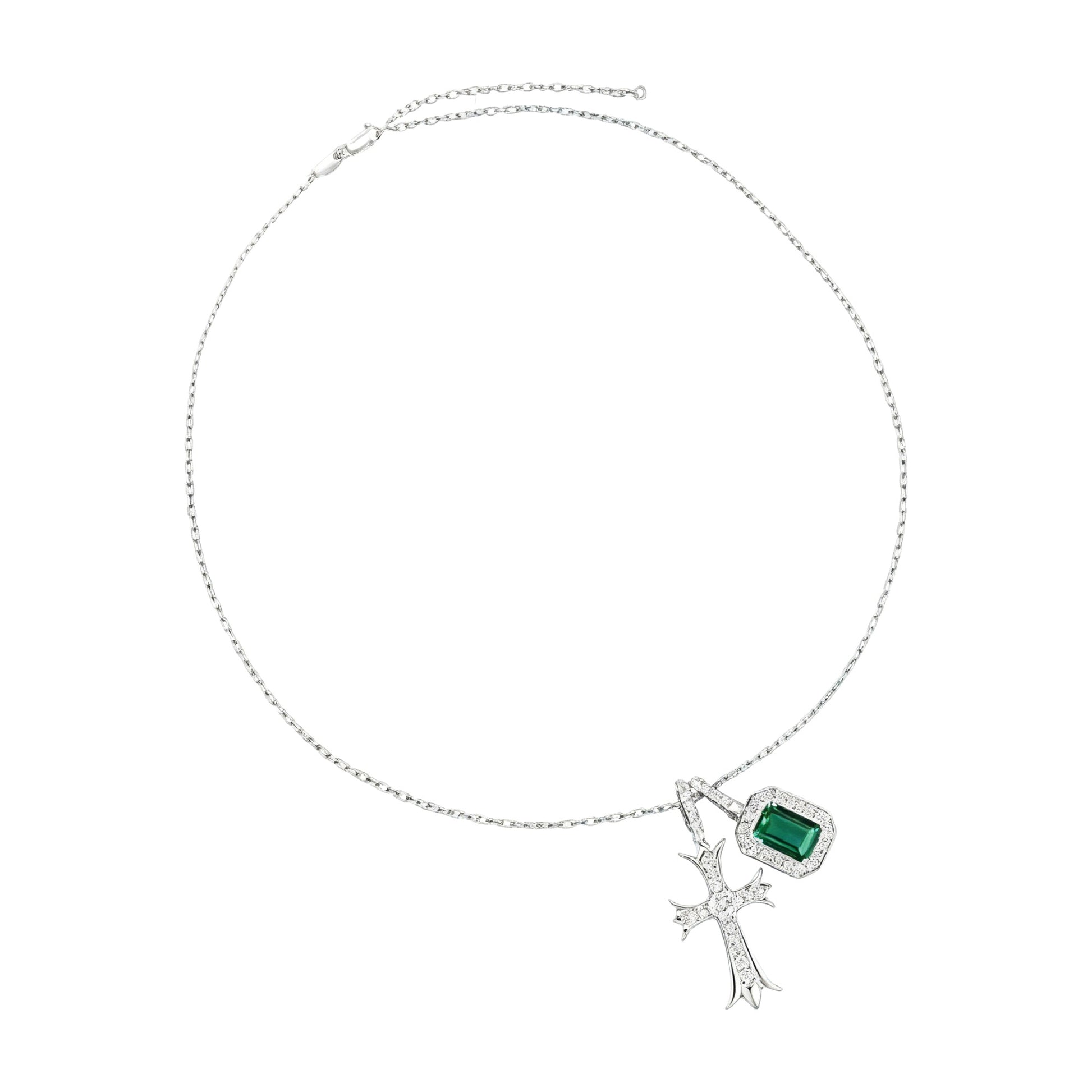 Istria Green Emerald Necklace