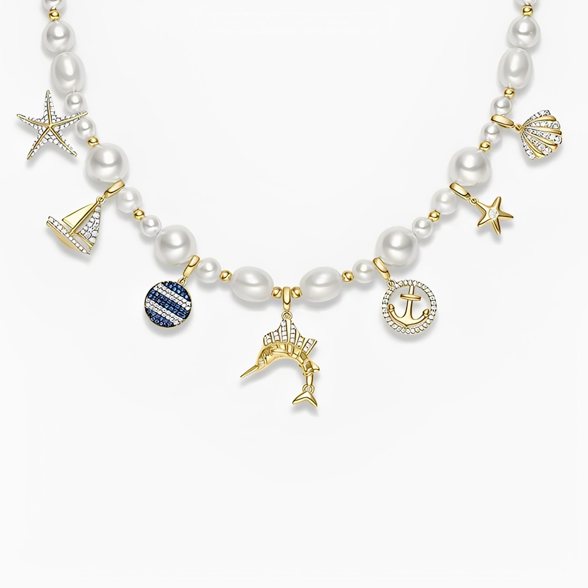 Jania White Pearls Necklace