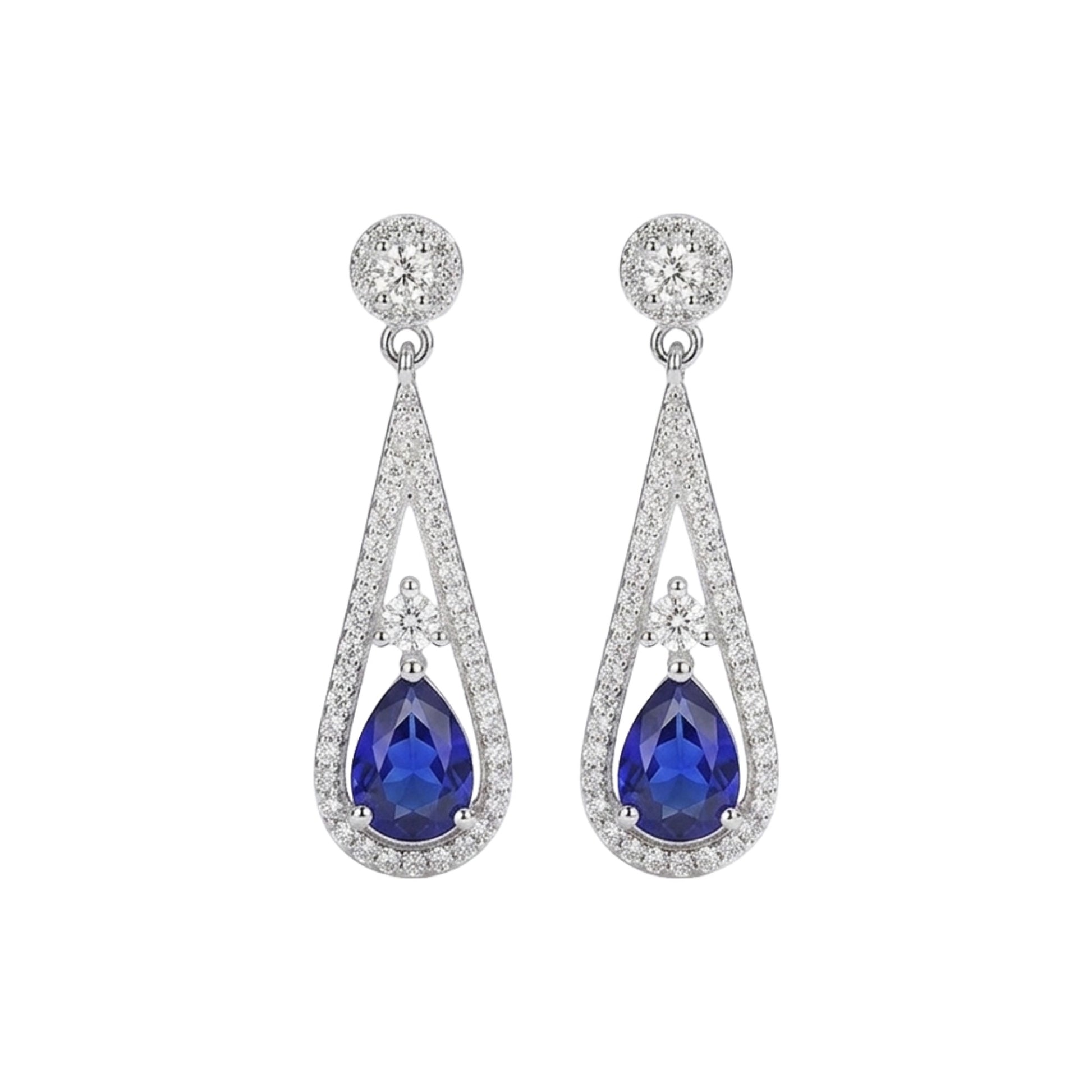Jaqueline Teardrop Drop Earrings