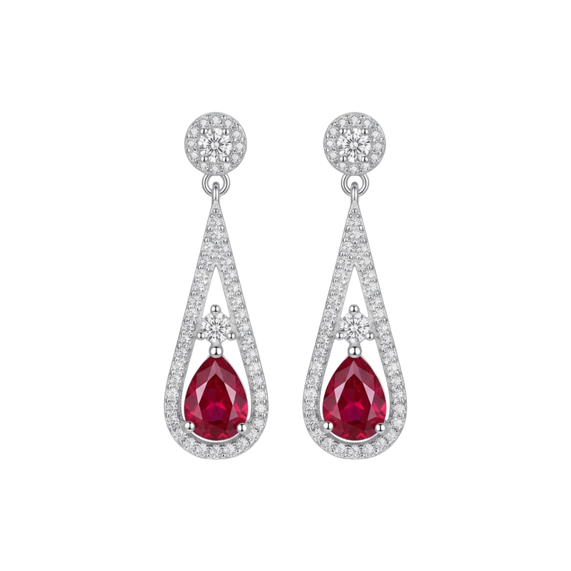 Jaqueline Teardrop Drop Earrings