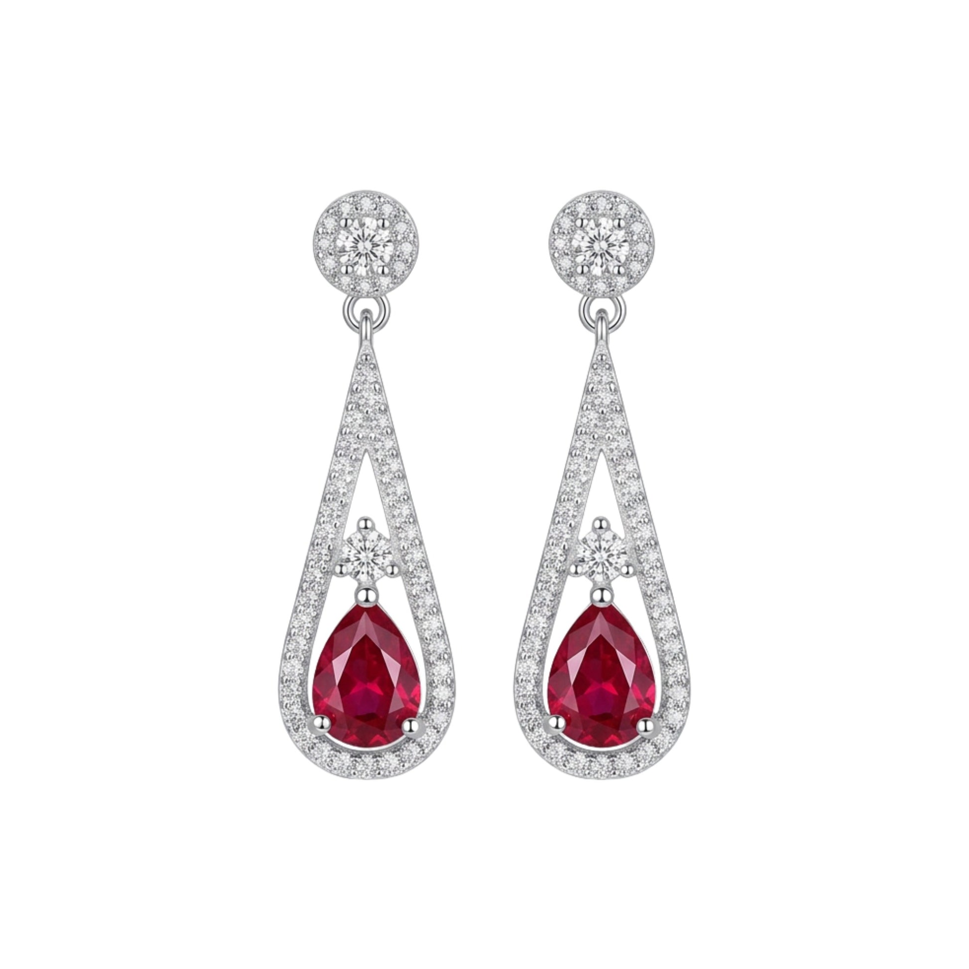 Jaqueline Teardrop Drop Earrings