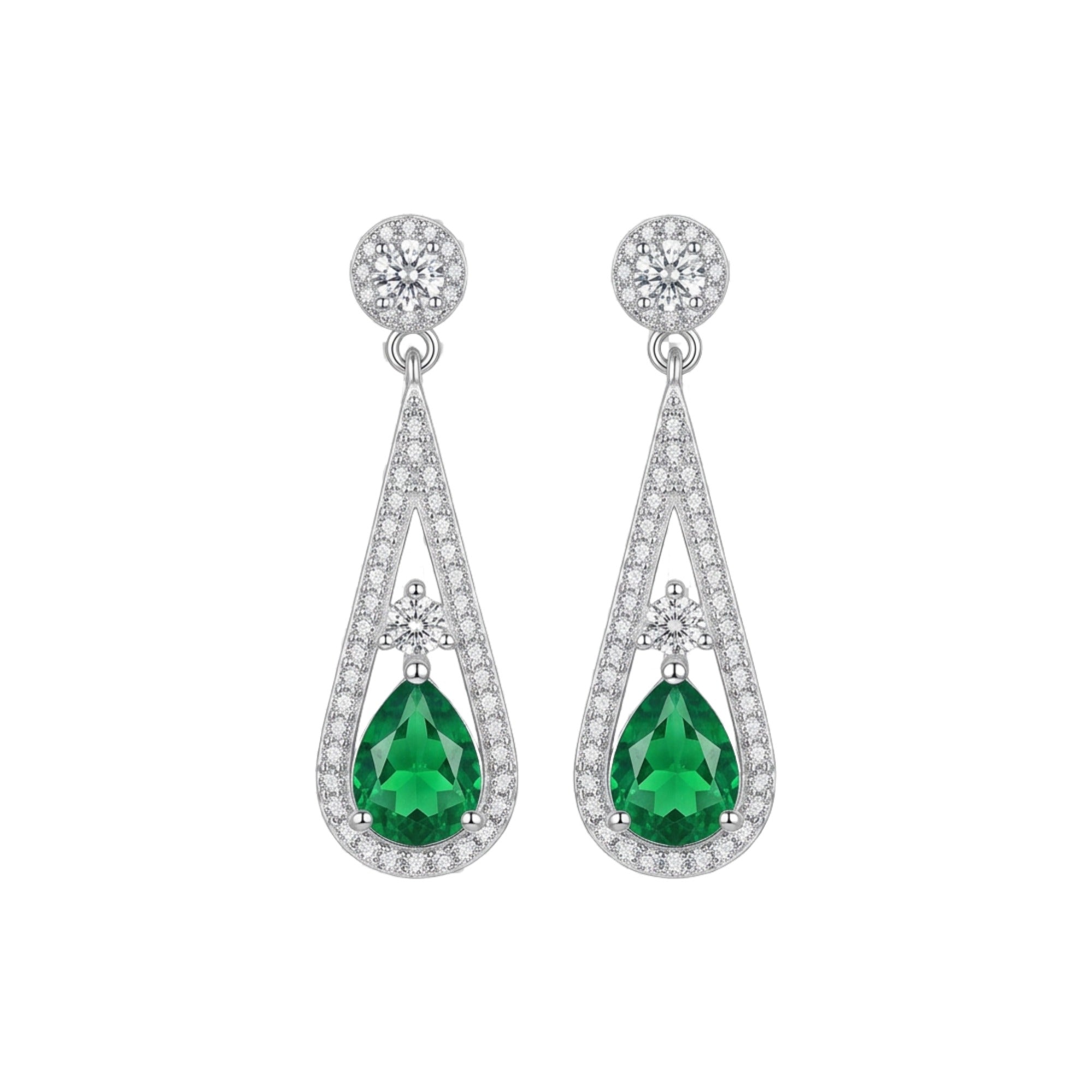 Jaqueline Teardrop Drop Earrings