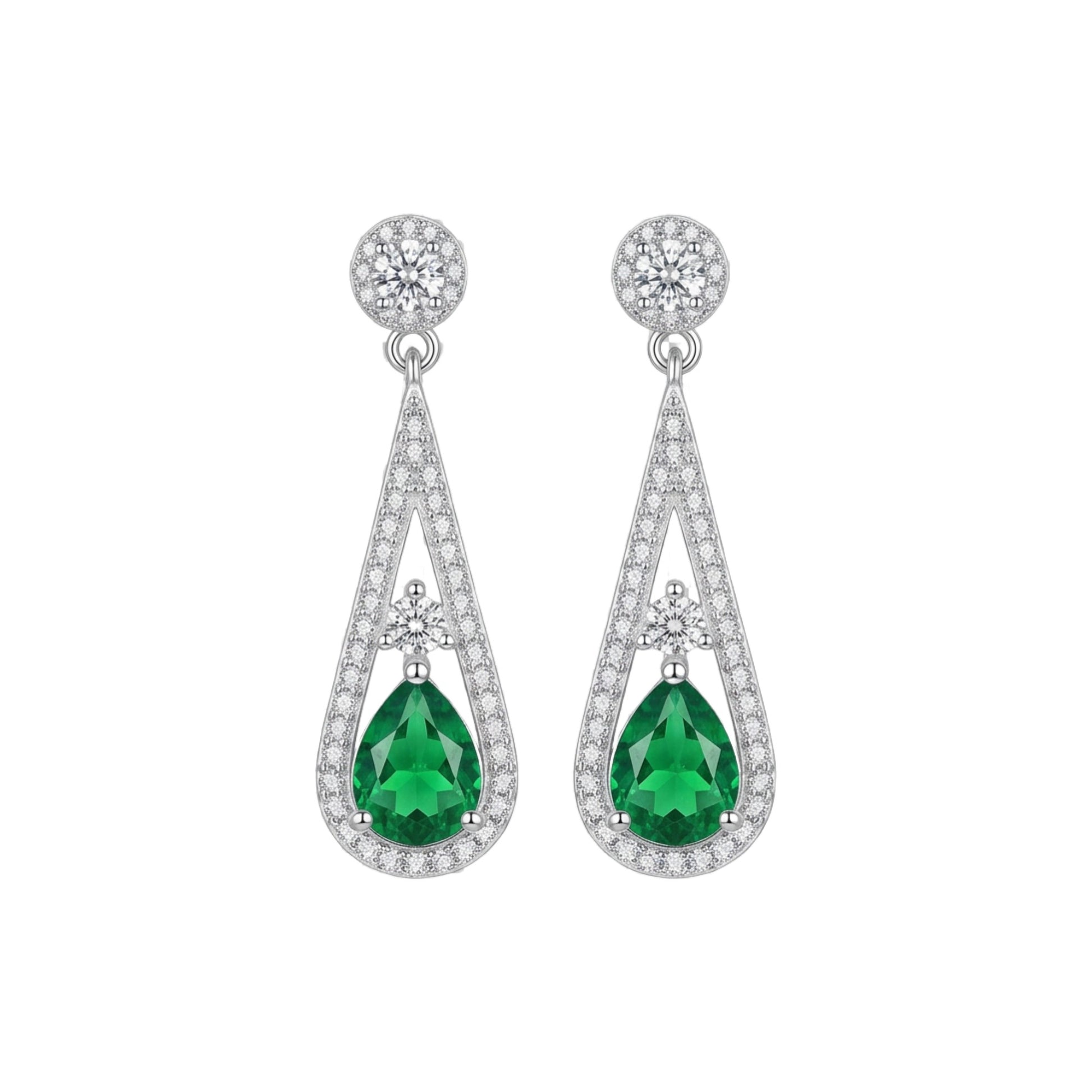 Jaqueline Teardrop Drop Earrings