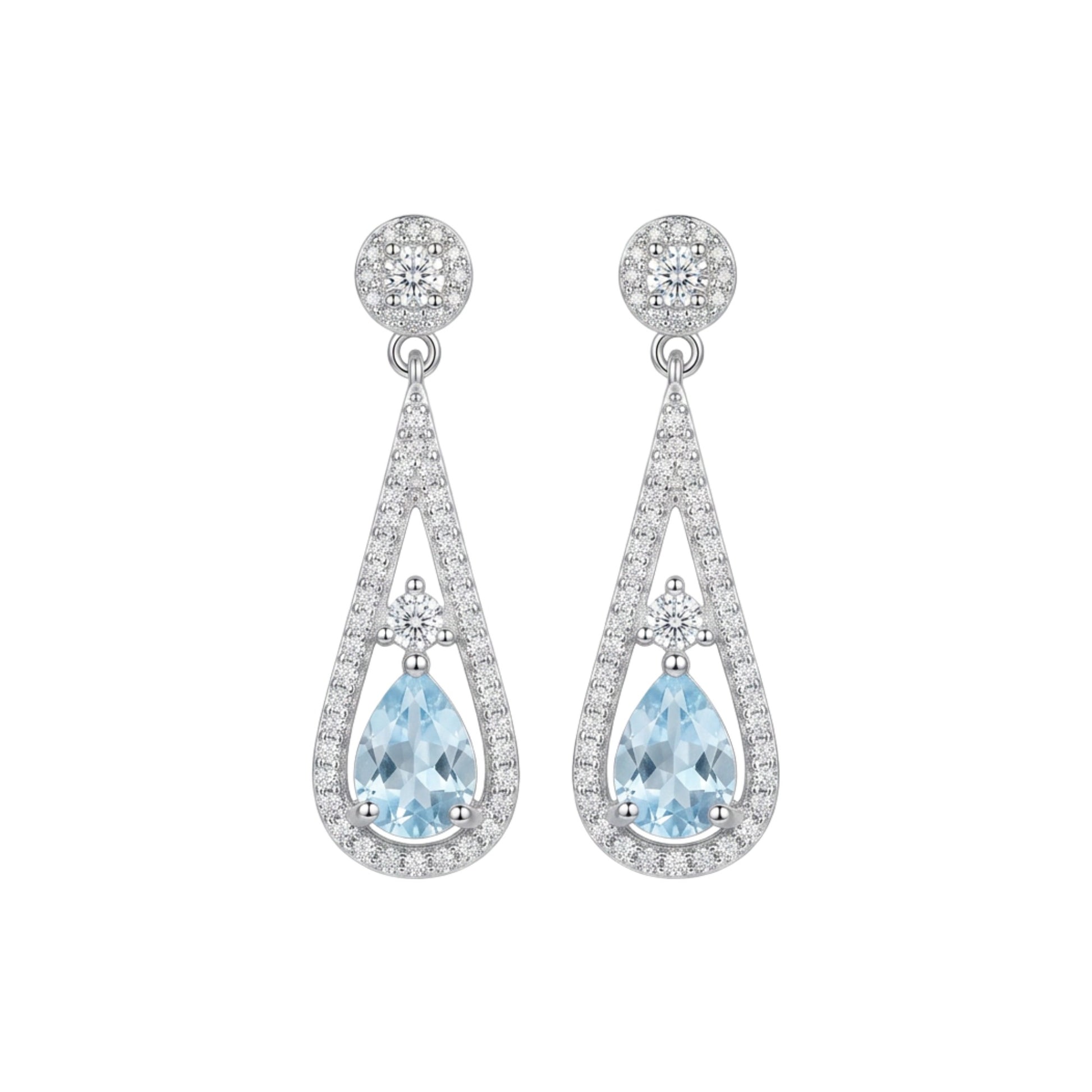 Jaqueline Teardrop Drop Earrings