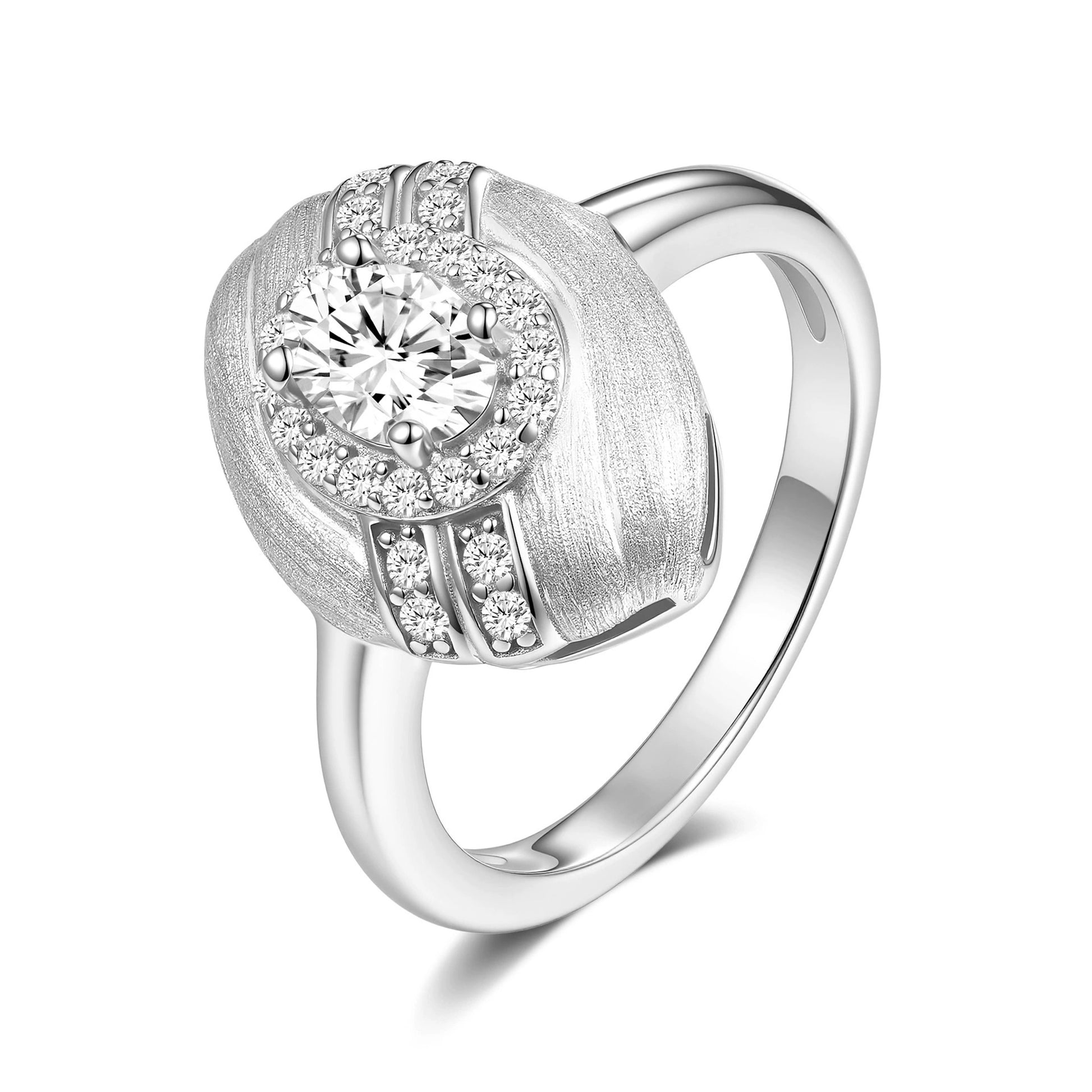Jessika 14K Gold Marquise Moissanite Ring