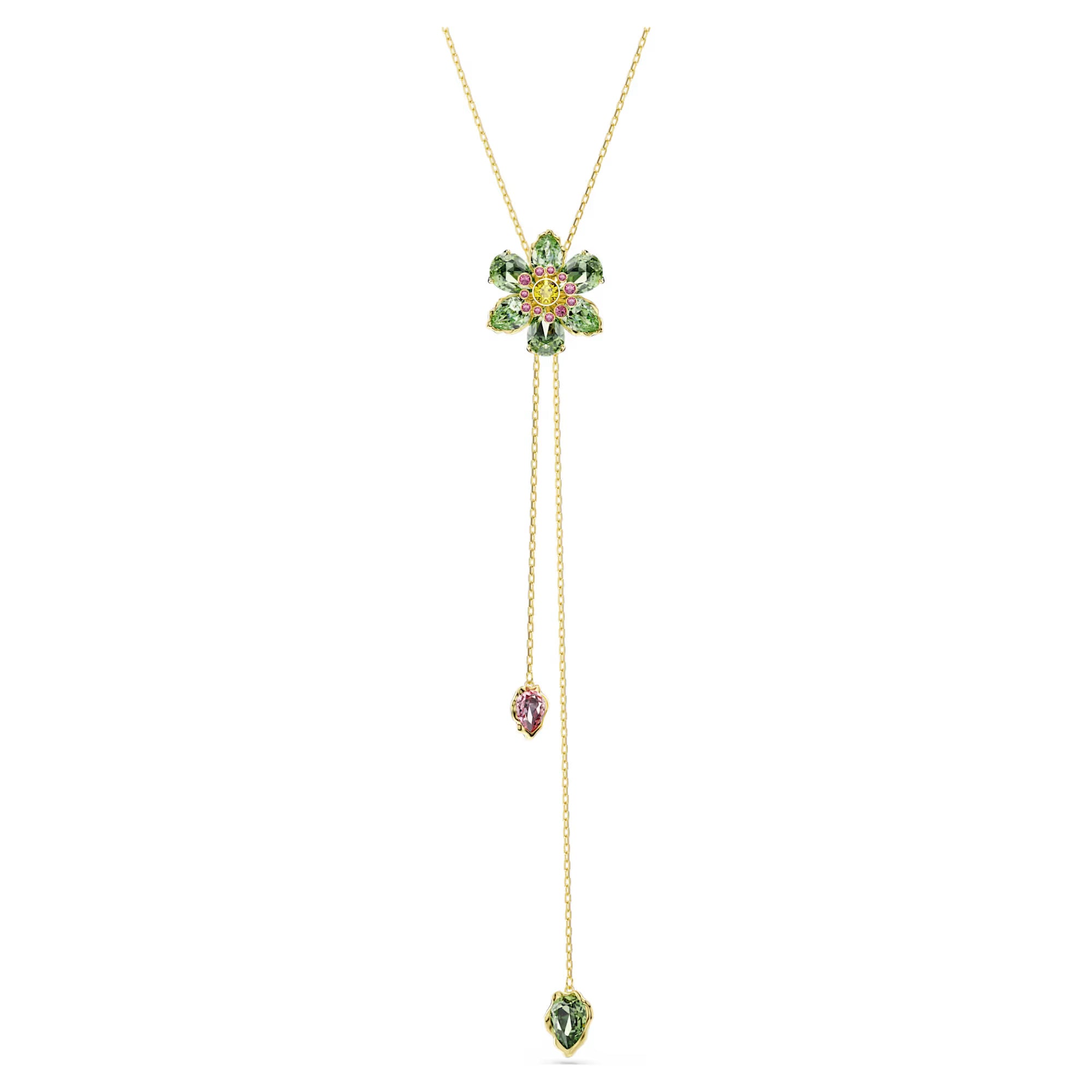 Jetta Green Floral Neckalce