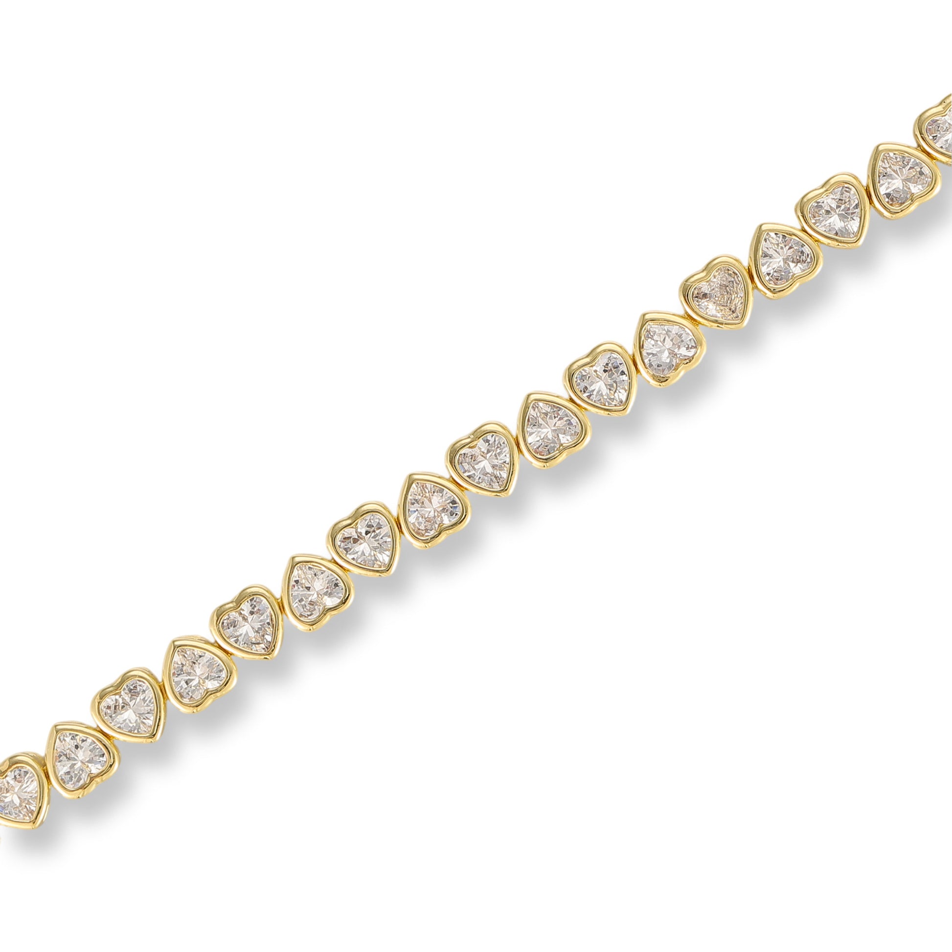 Jule 14K Gold Heart Bracelet