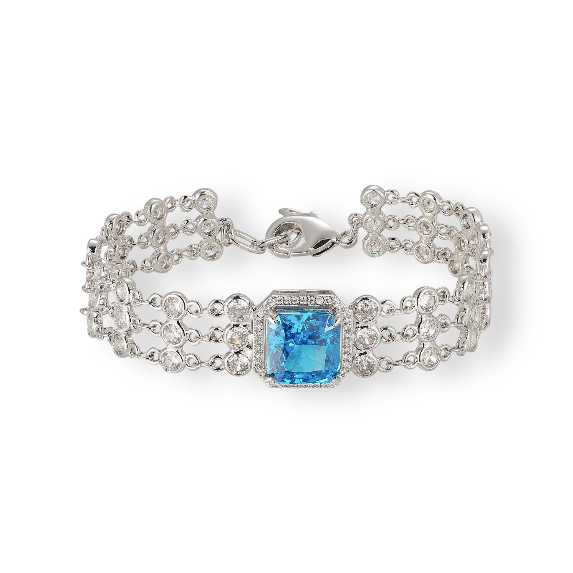 Kaja Blue Square Bracelet