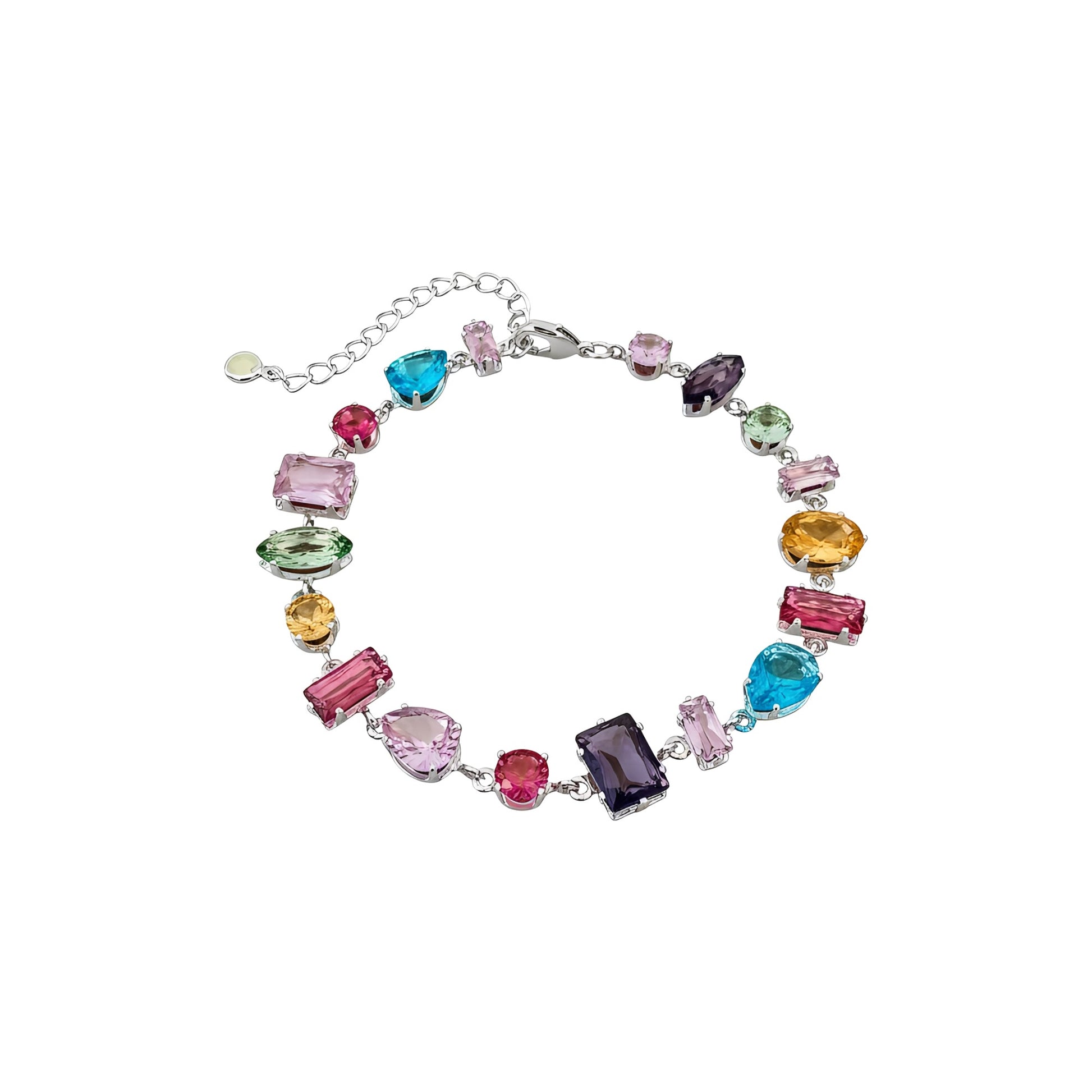 Katherina Multicolor Mixed Shape Bracelet