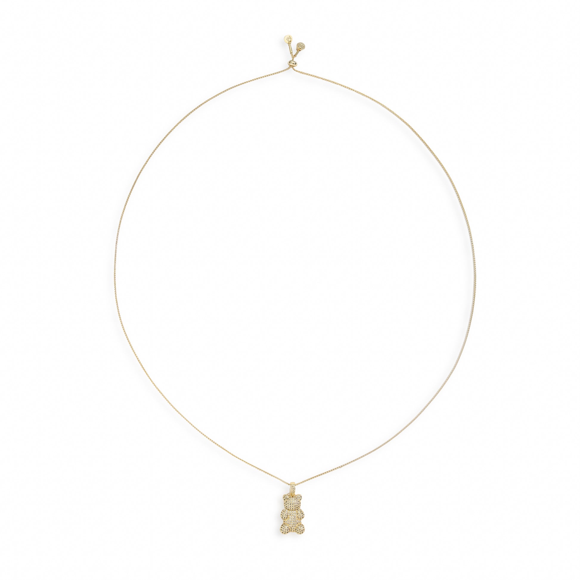 Kélyanne 18K Gold Large Bear Necklace
