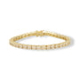 Konstanze 14K Gold Square Tennis Bracelet