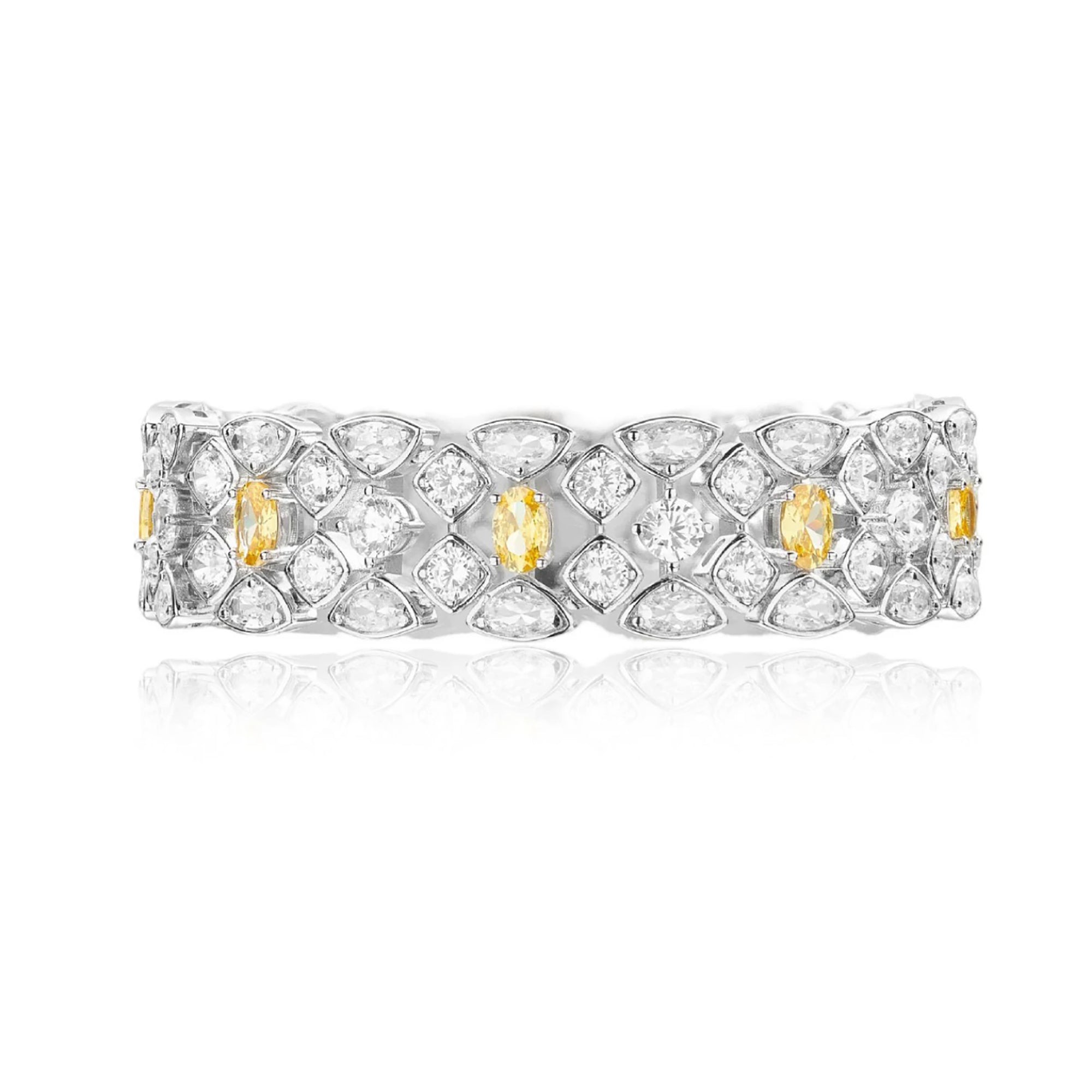Kristina Round Oval Bracelet
