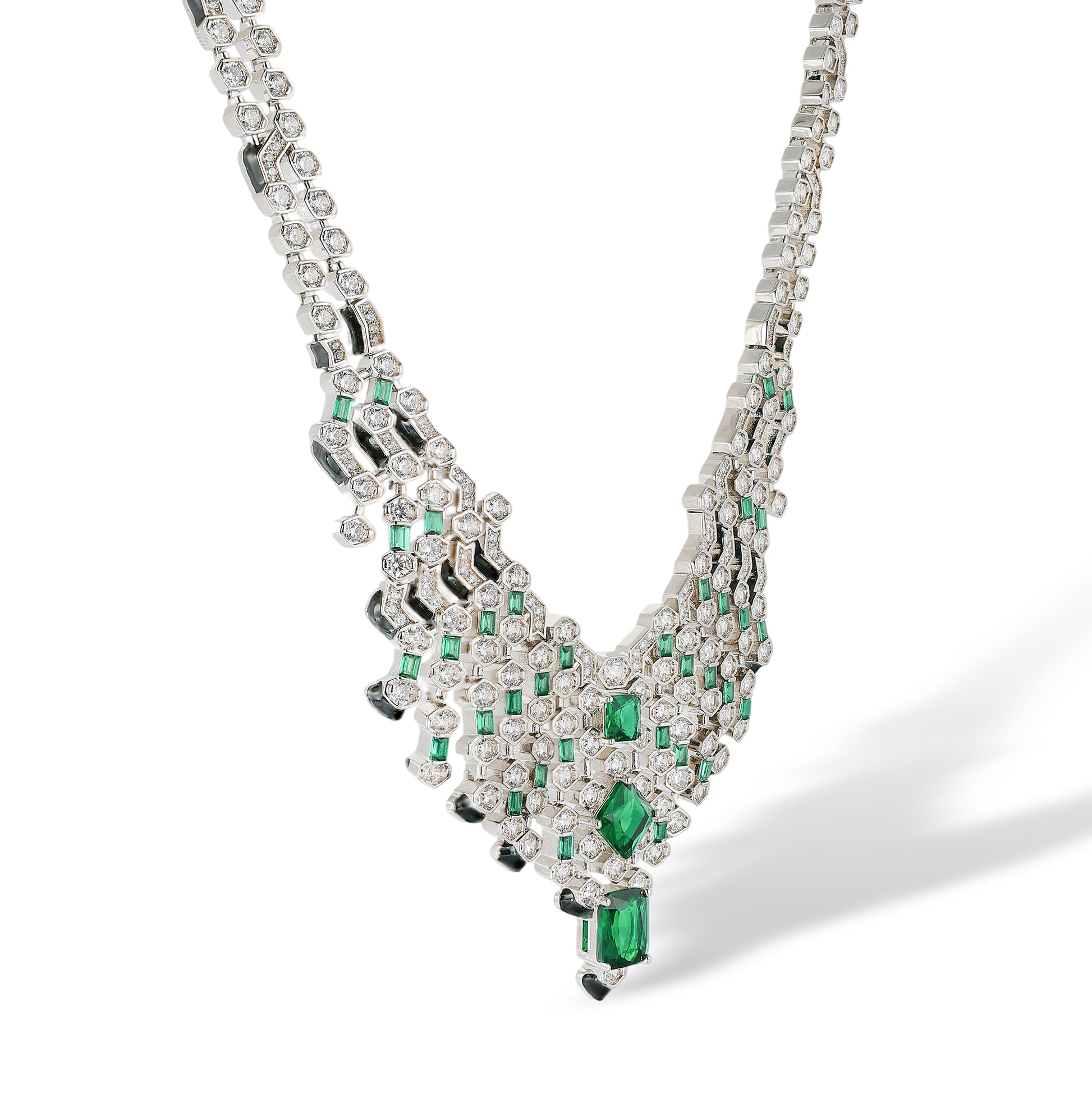Kunlinde Cushion Tassel Necklace