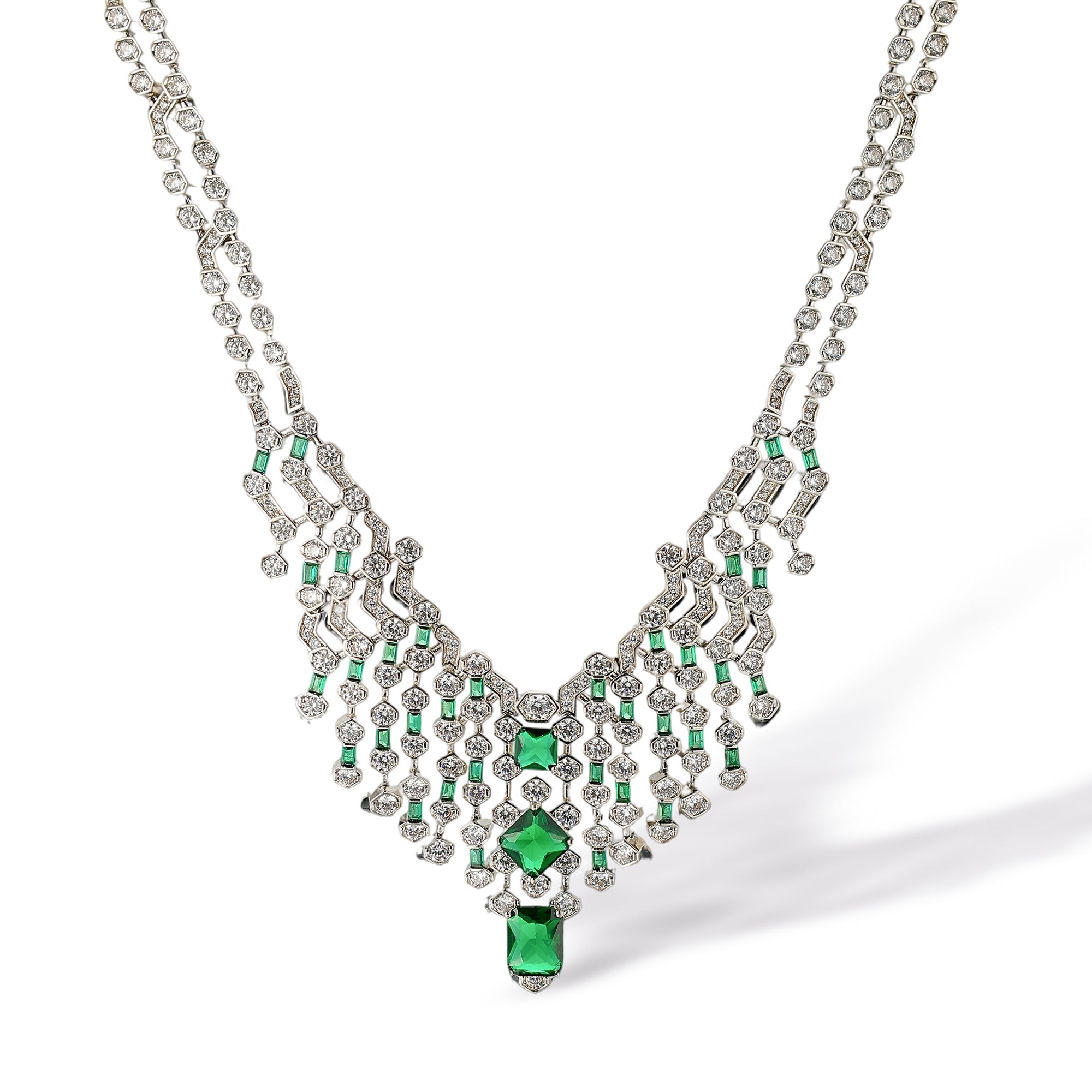 Kunlinde Cushion Tassel Necklace
