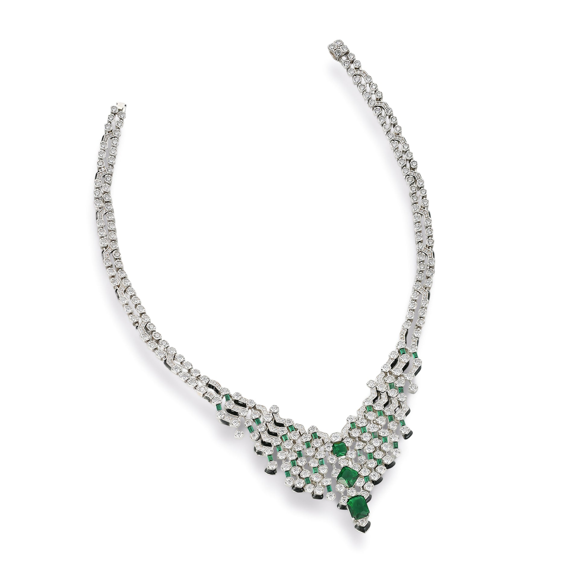 Kunlinde Cushion Tassel Necklace