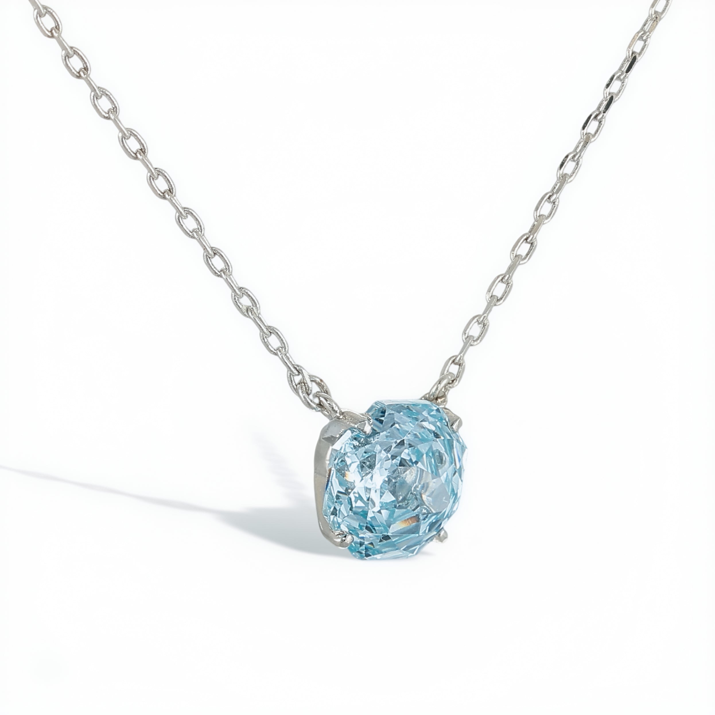 Lætitia Blue Floral Necklace