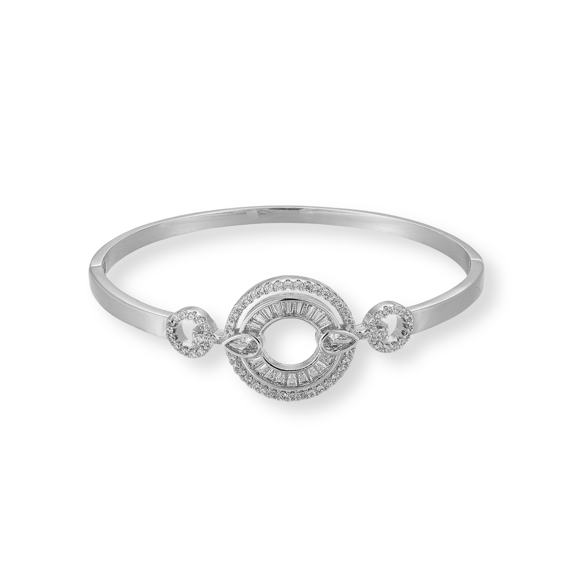 Liberté 16K Gold Openwork Circular Bangle