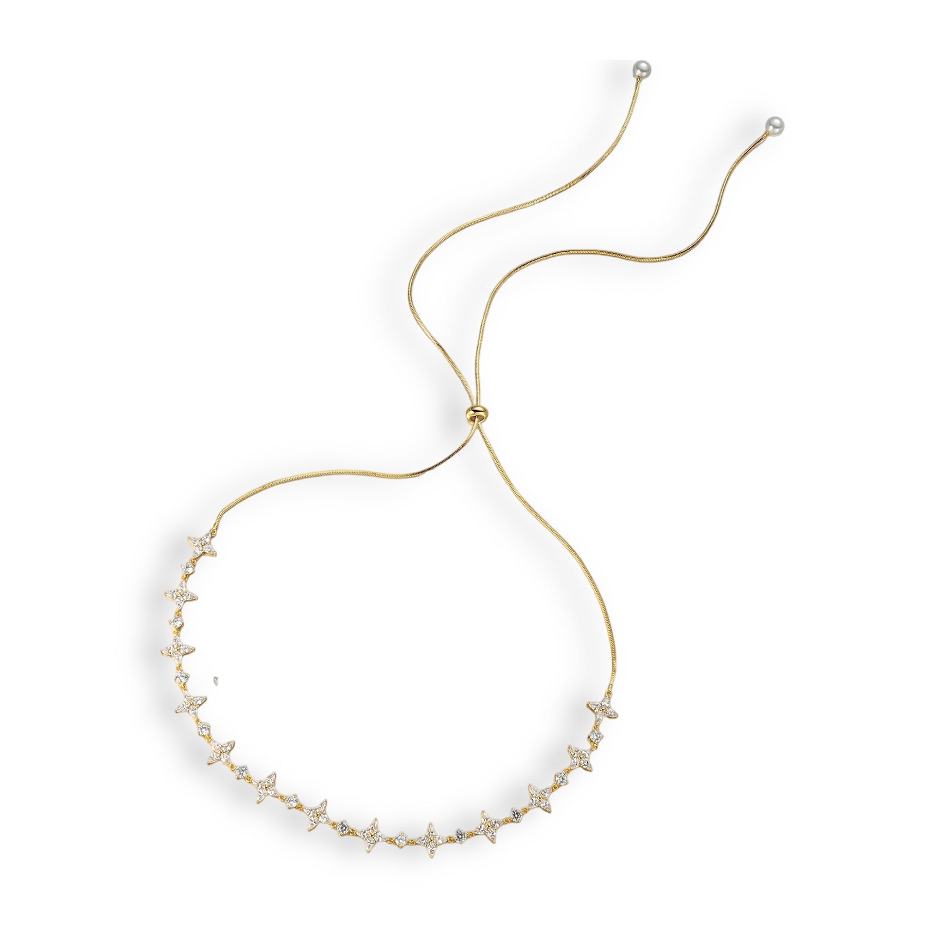 Lidia 18K Gold Starburst Pearl Necklace