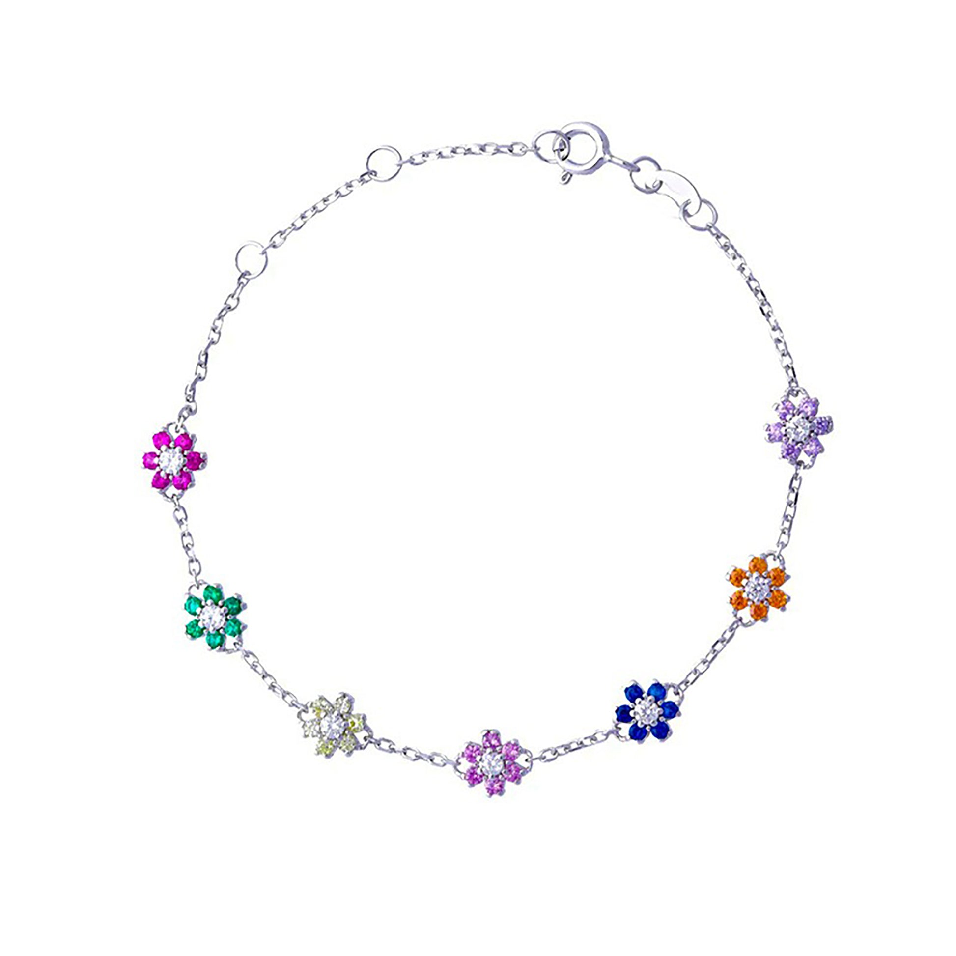 Liesse Multicolor Floral Bracelet