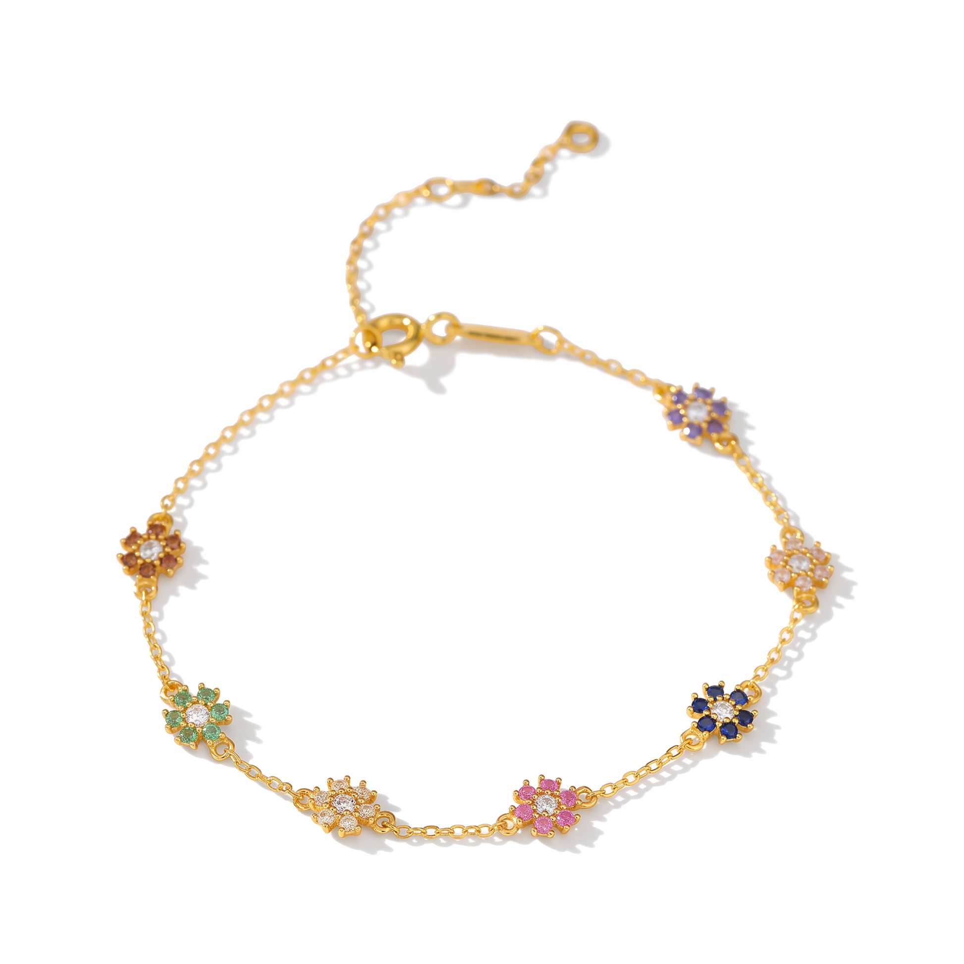 Liesse Multicolor Floral Bracelet