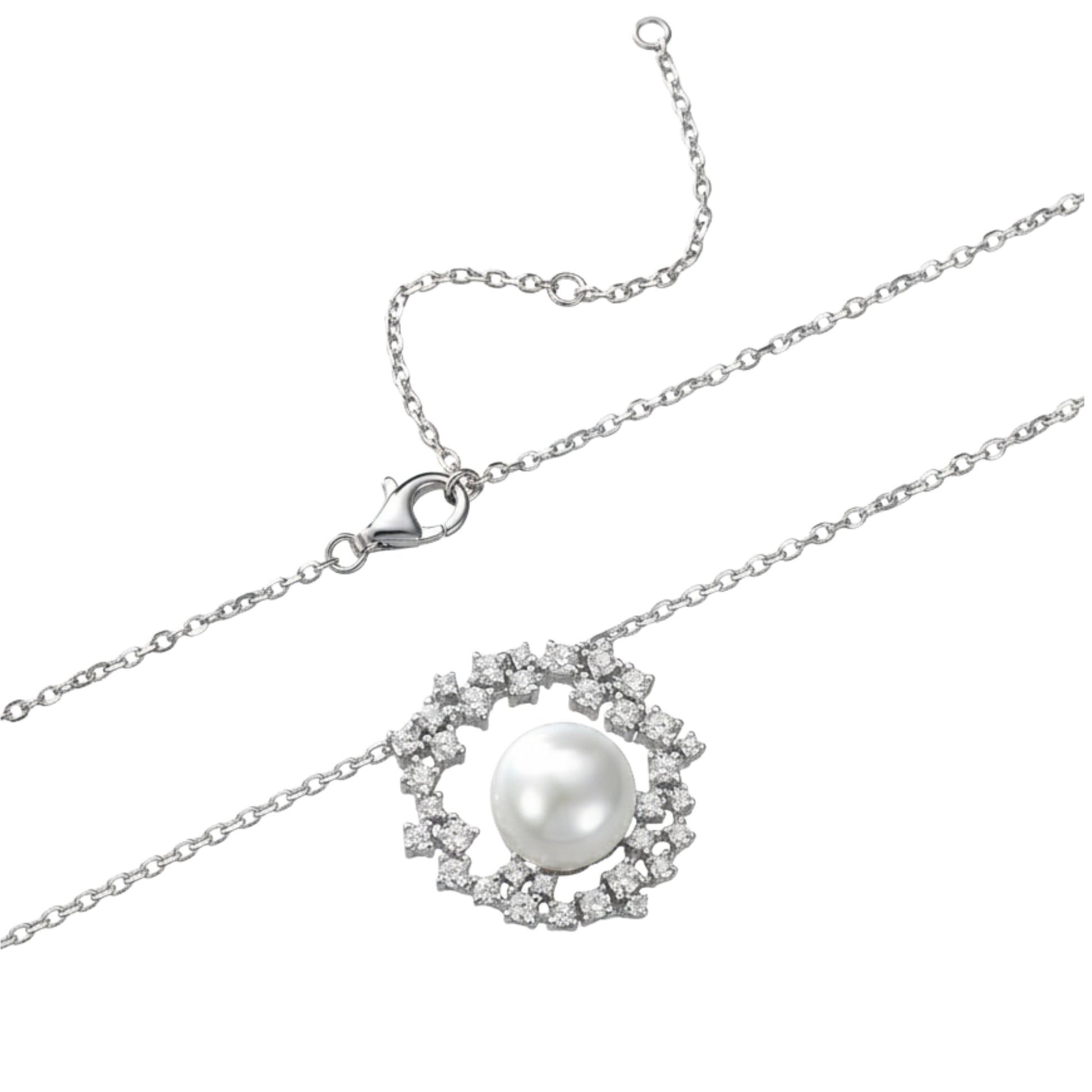 Livie White Pearl Necklace
