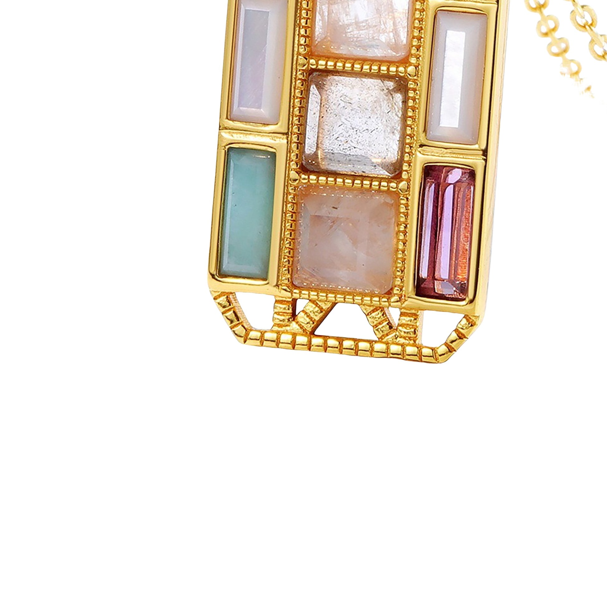 Lovina Multicolors Palette Necklace