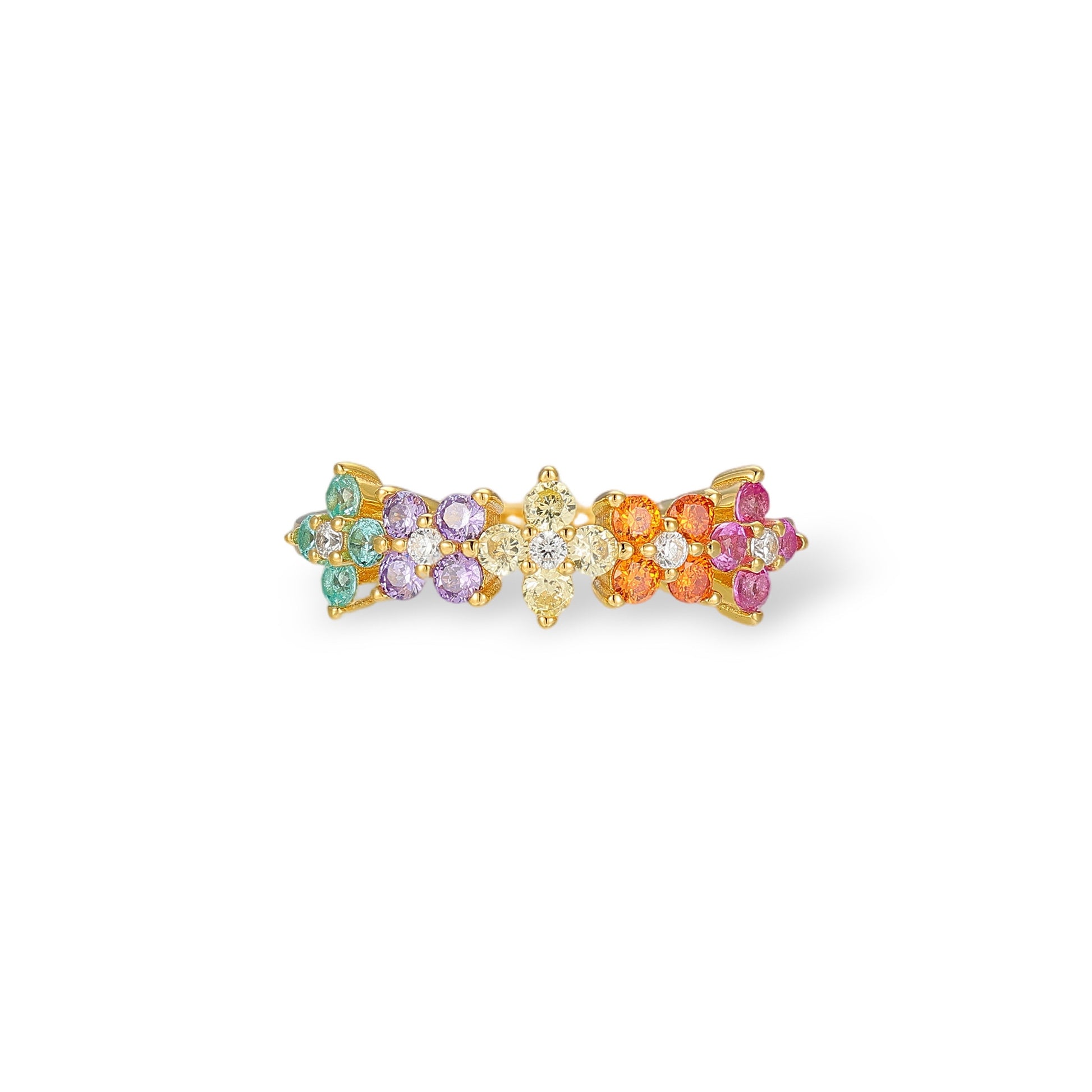 Luzie Multicolor Floral Ring