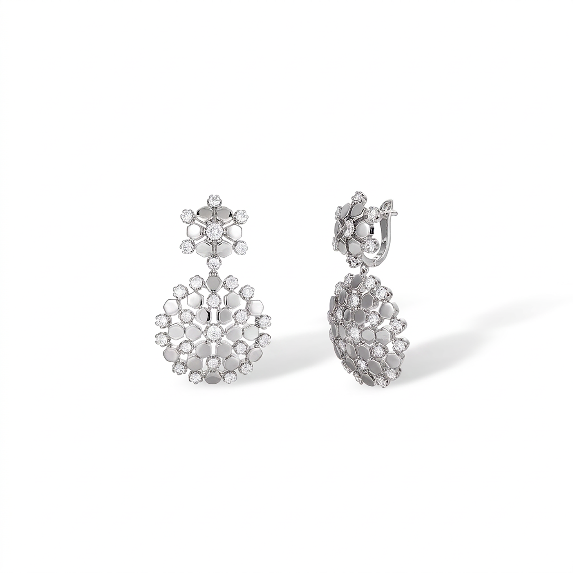 Madita 14K Gold Circular Earrings