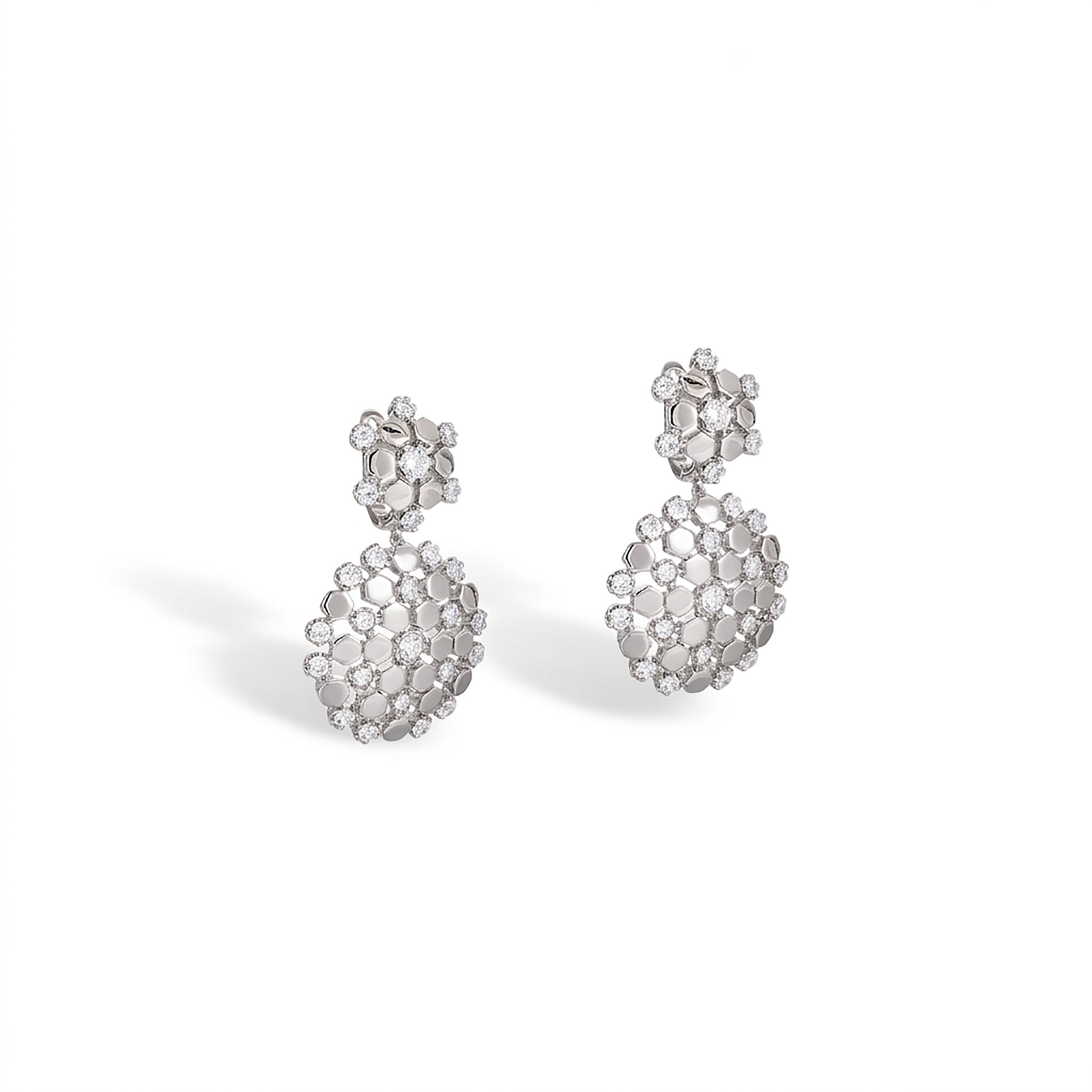 Madita 14K Gold Circular Earrings