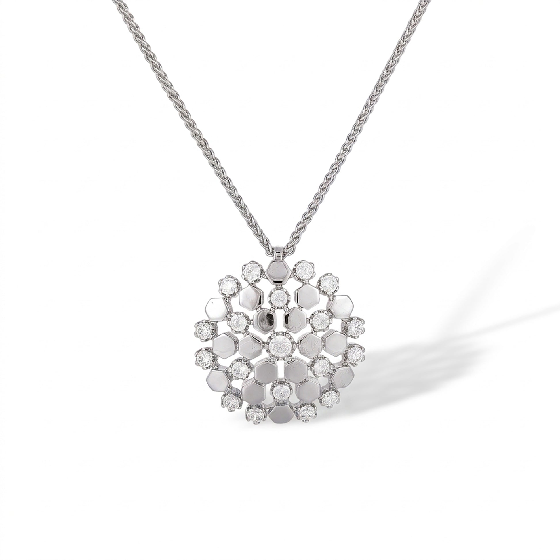 Madita 14K Gold Circular Necklace