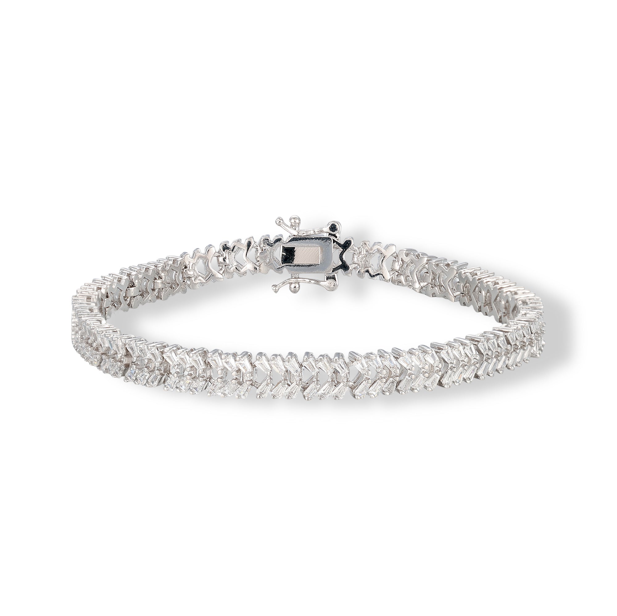 Maguelone 14K Gold Baguette Tennis Bracelet