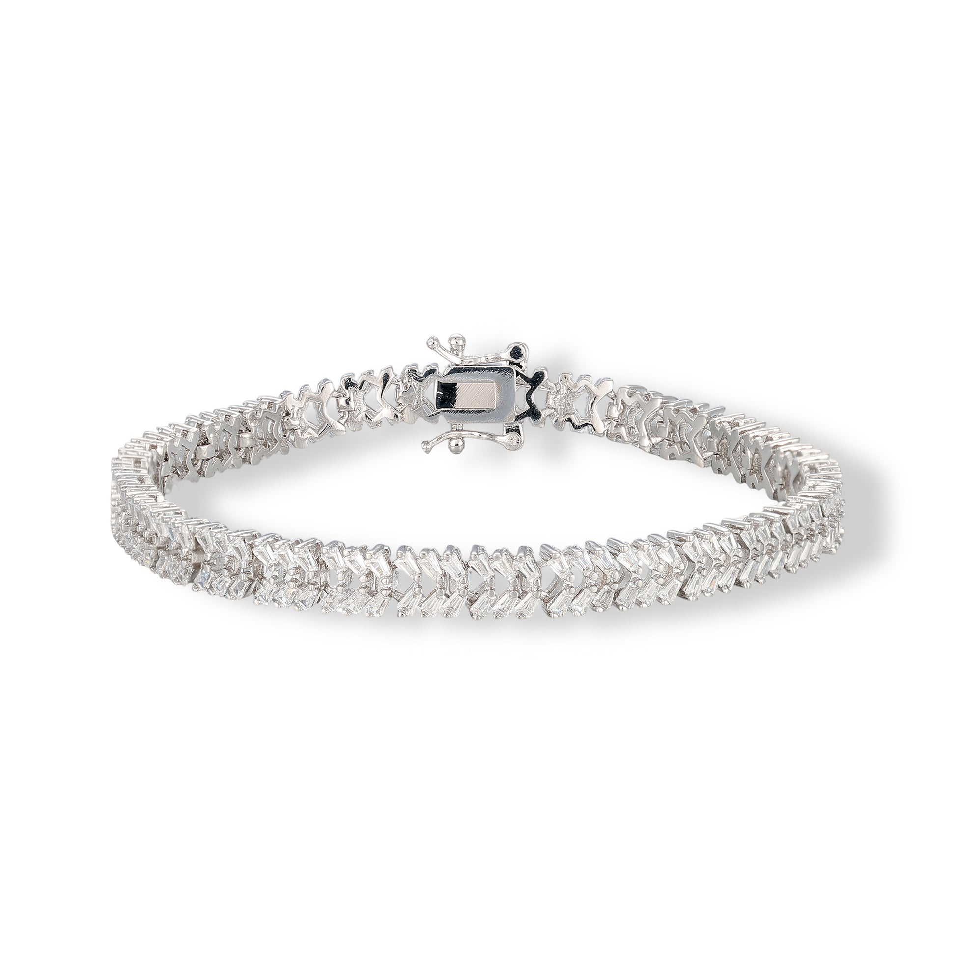 Maguelone 14K Gold Baguette Tennis Bracelet