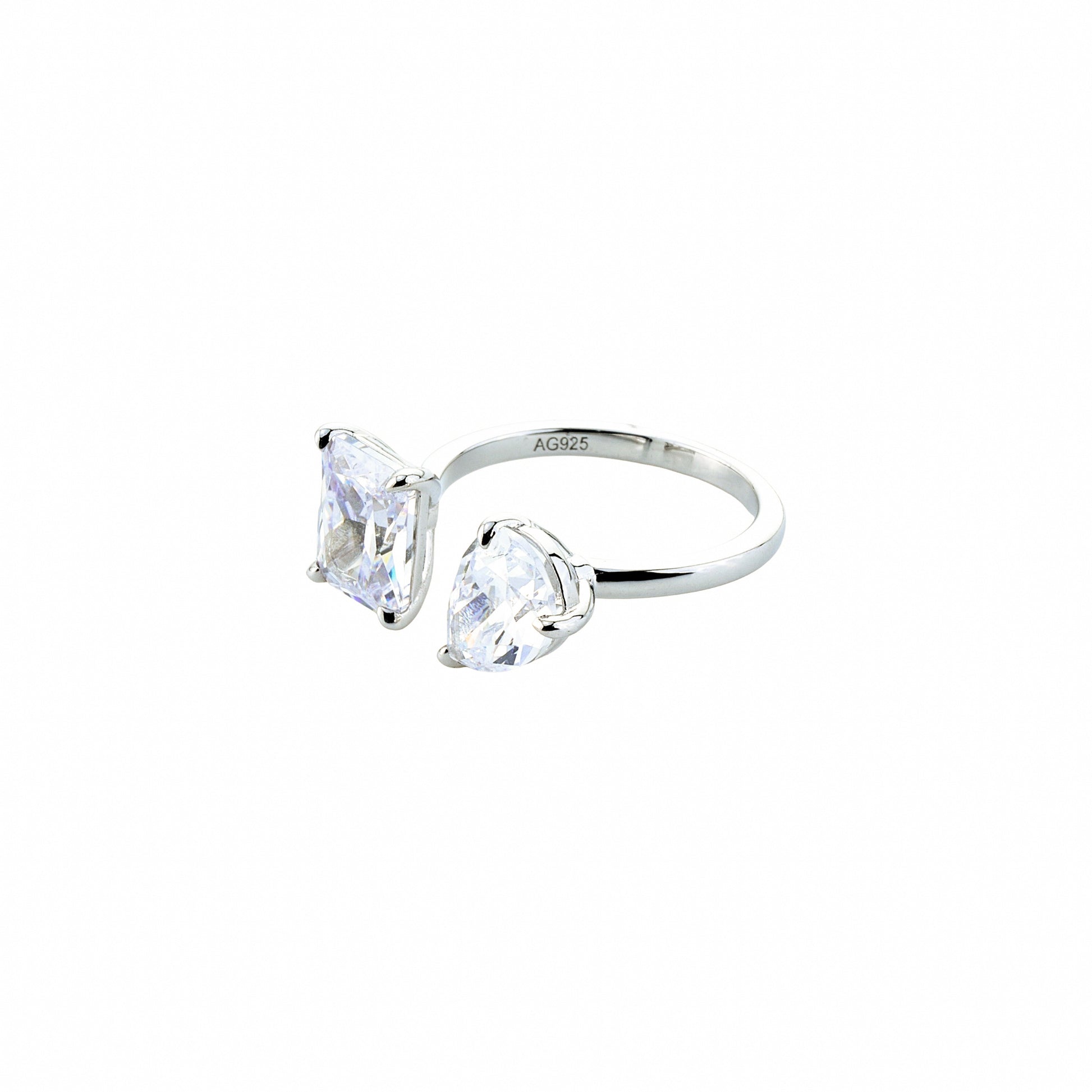 Mariane White Open Ring