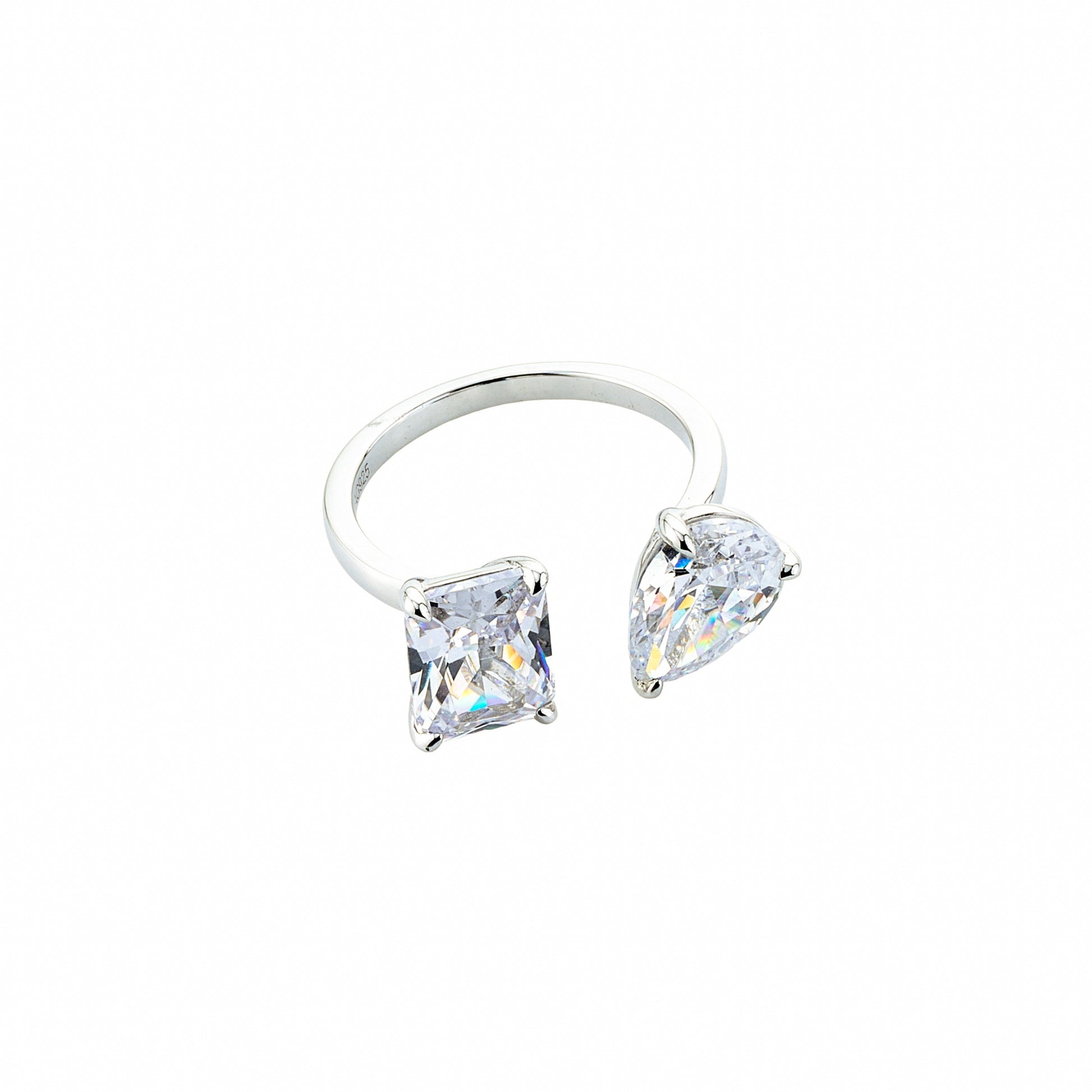Mariane White Open Ring