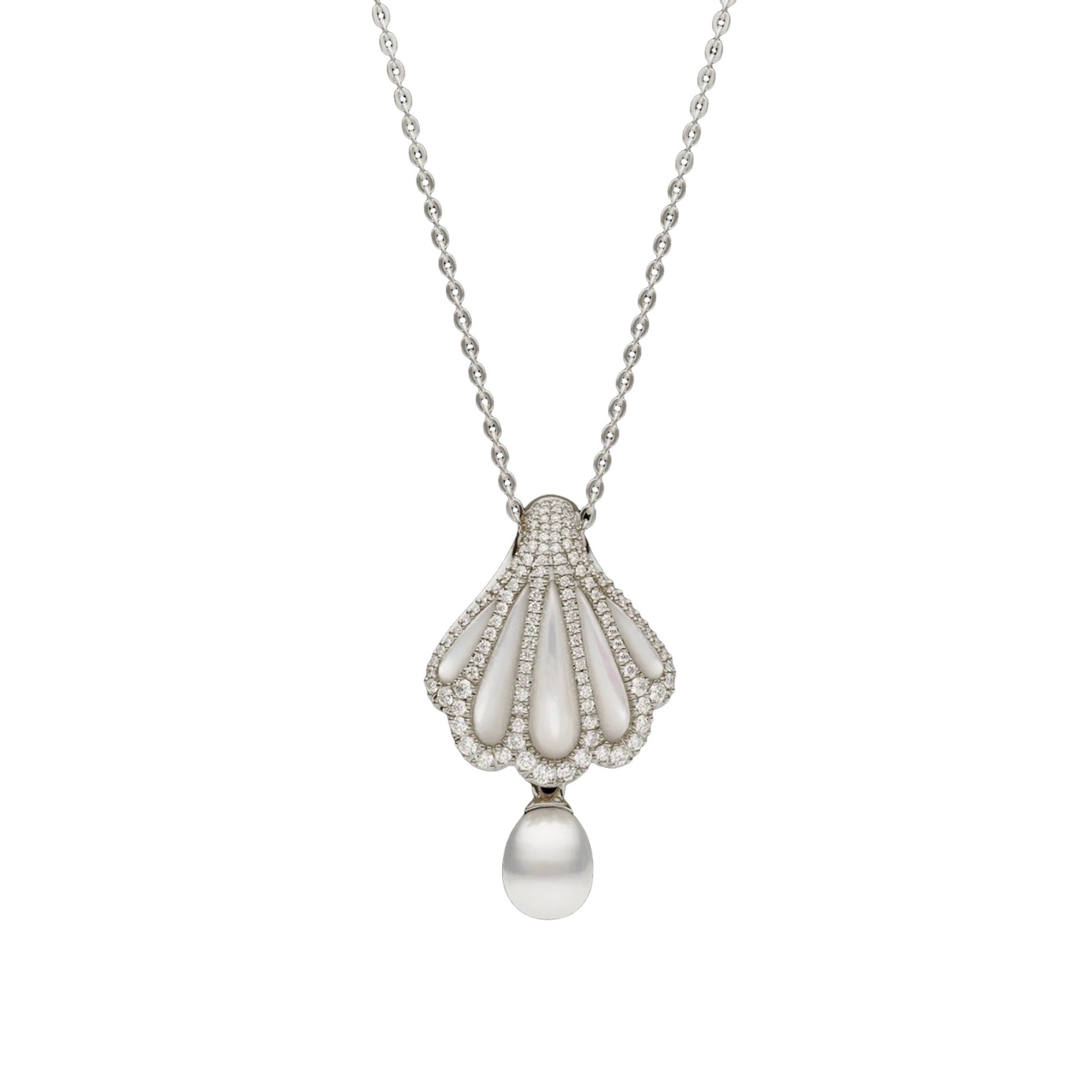 Marika 14K Yellow Gold Shell Pearl Necklace
