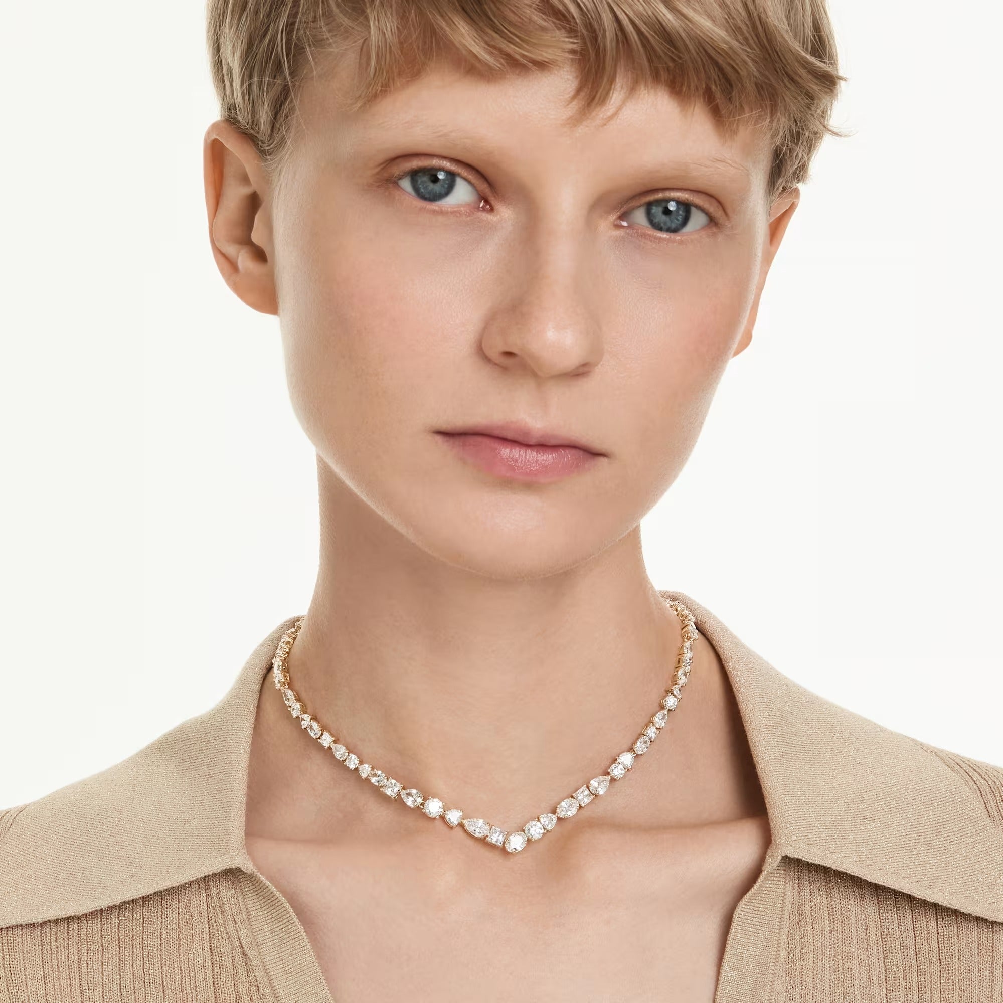 Mitzi 14K Gold Mixed Shape Necklace