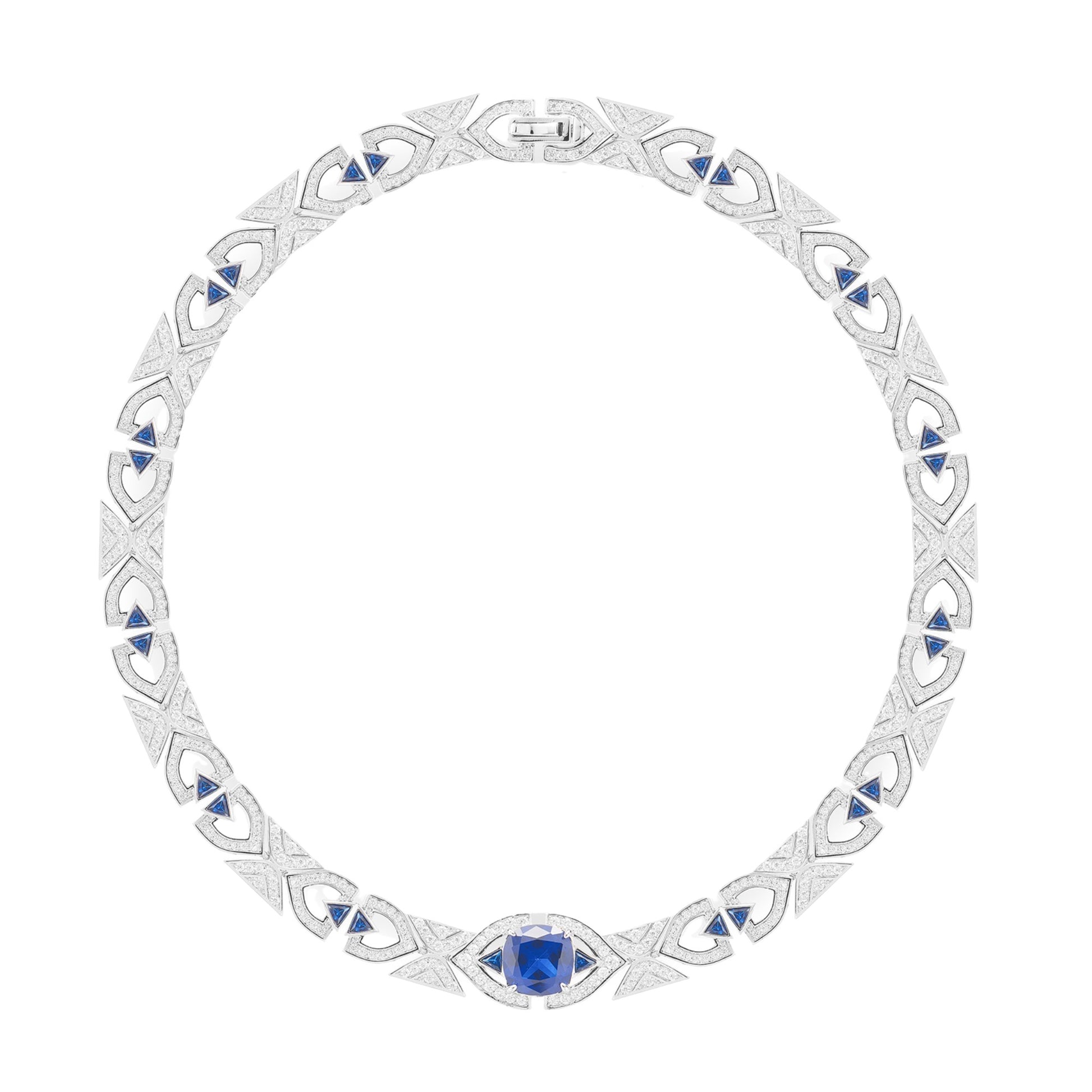 Morgane Cushion Choker Necklace