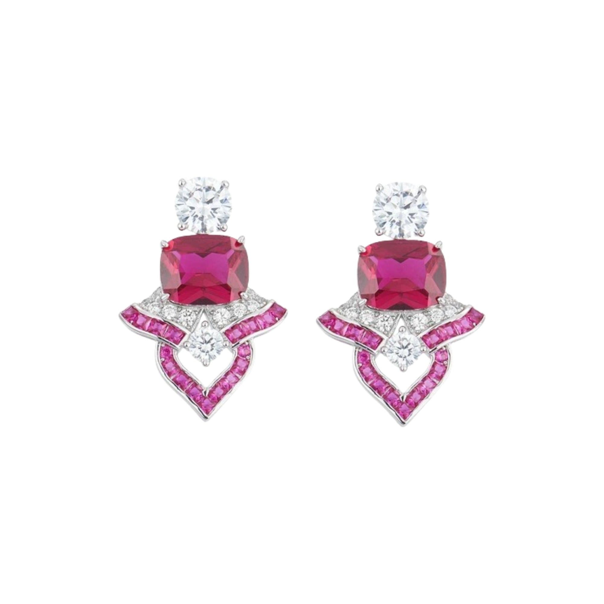 Morgane Cushion Earring