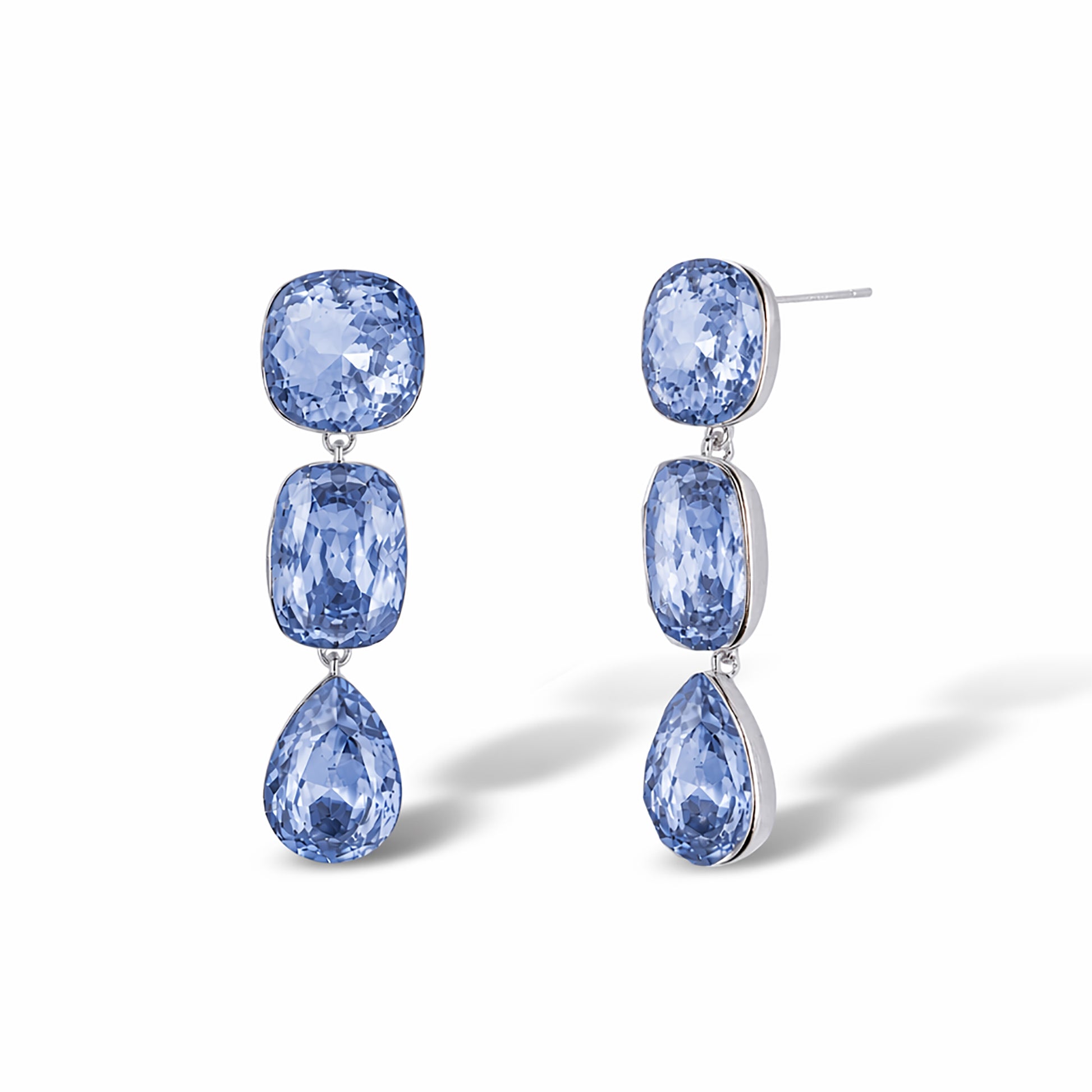 Noemi Mixed Shape Drop Earrings